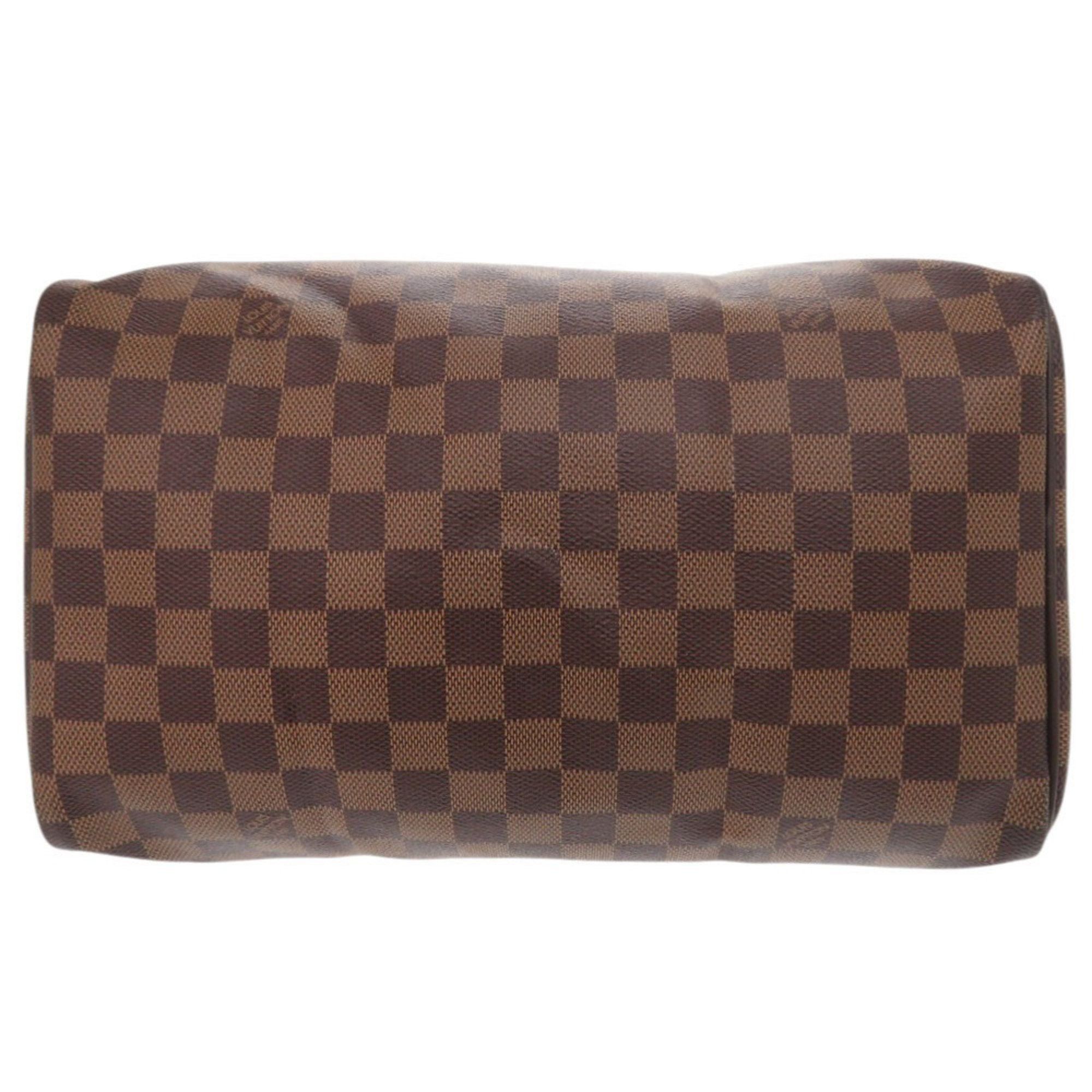Louis Vuitton Louis Vuitton Speedy 30 Damier Ebene N41364 Brown Handbag 0029 LOUIS VUITTON Size ONE SIZE - 3 Thumbnail