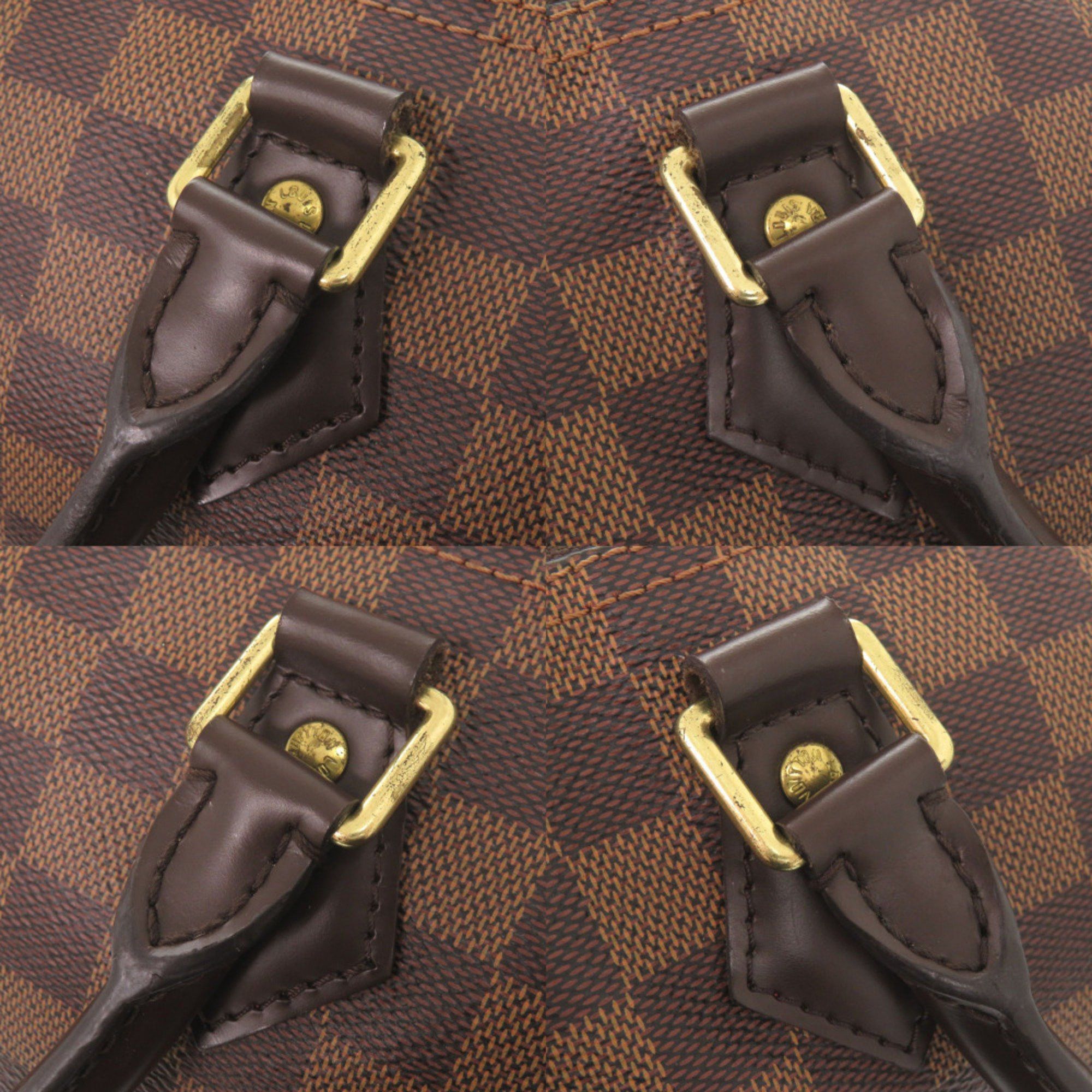 Louis Vuitton Louis Vuitton Speedy 30 Damier Ebene N41364 Brown Handbag 0029 LOUIS VUITTON Size ONE SIZE - 7 Thumbnail