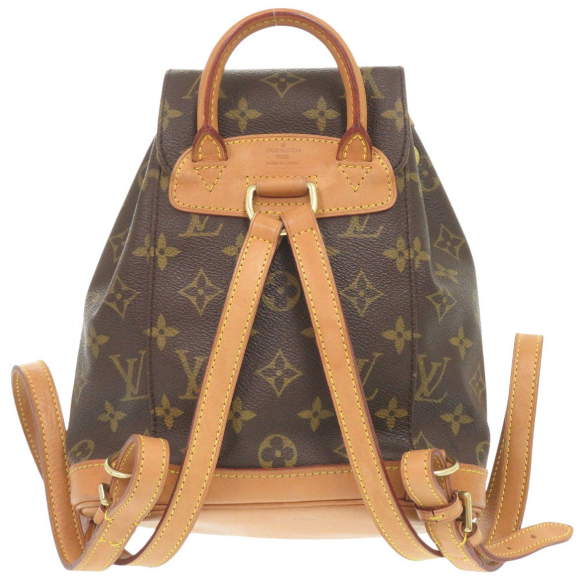 Louis Vuitton Louis Vuitton Mini Montsouris Monogram M51137 Backpack/Daypack 1365 LOUIS VUITTON Size ONE SIZE - 2 Thumbnail