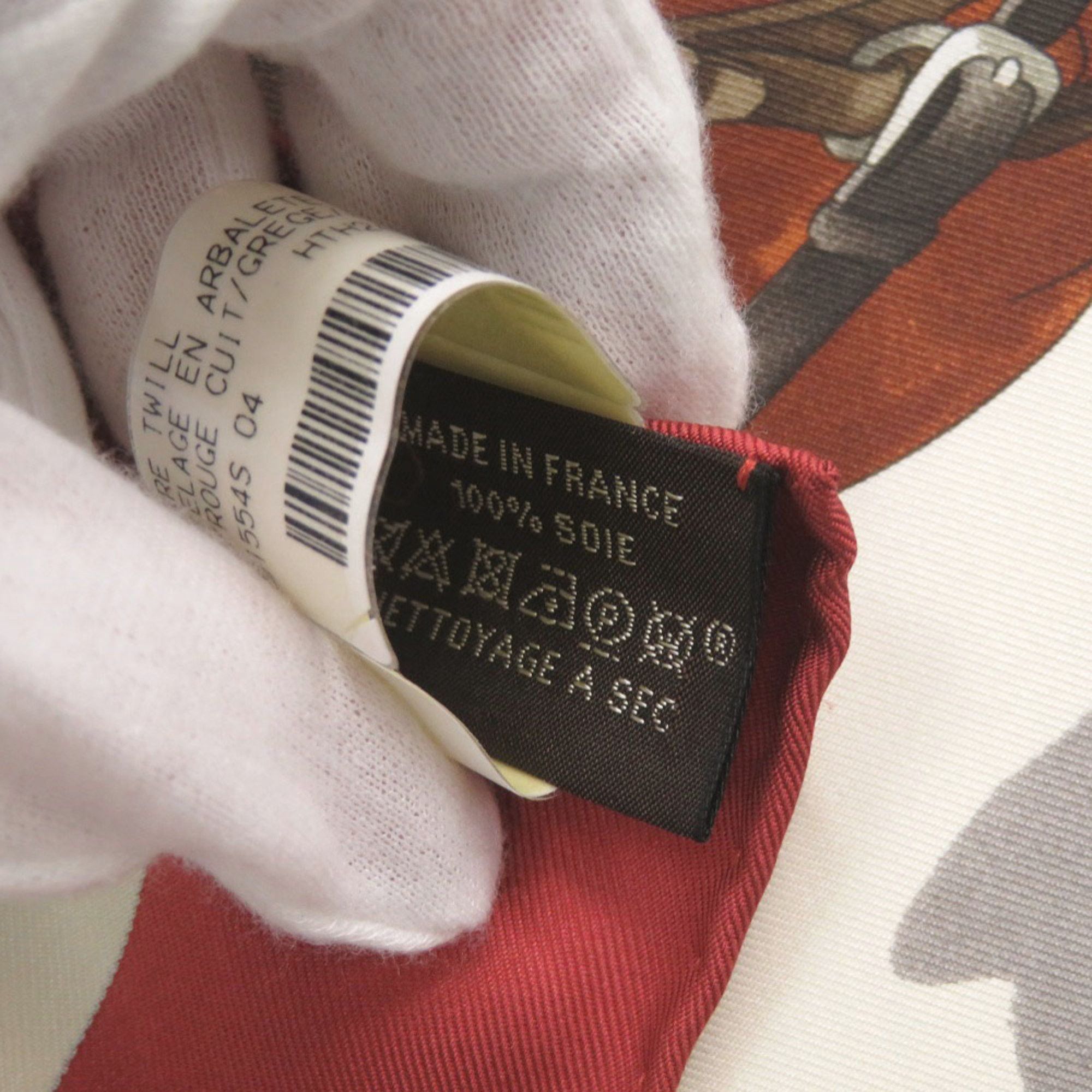 Hermes Unused Hermès Carré 90 ATTELAGE EN ARBALETE Bow-Shaped Silk Multicolor Scarf Muffler 1546 HERMES Size ONE SIZE - 5 Thumbnail