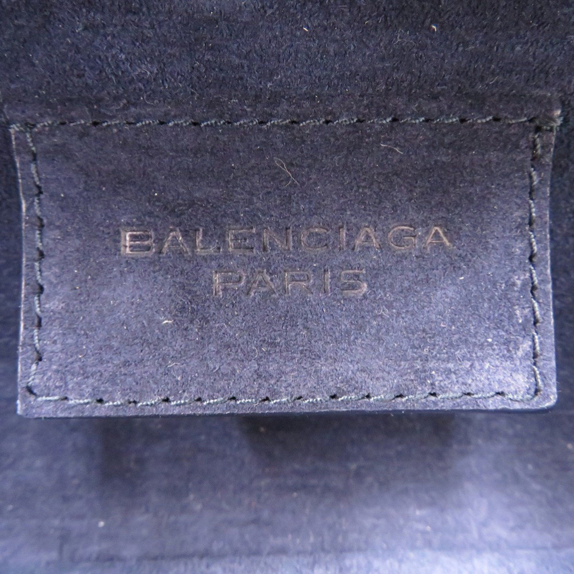 Balenciaga Balenciaga 1518 BALENCIAGA Clasp Purse 1 27276 Leather Metal Silver Hardware Ivory White Shoulder Bag Size ONE SIZE - 7 Thumbnail