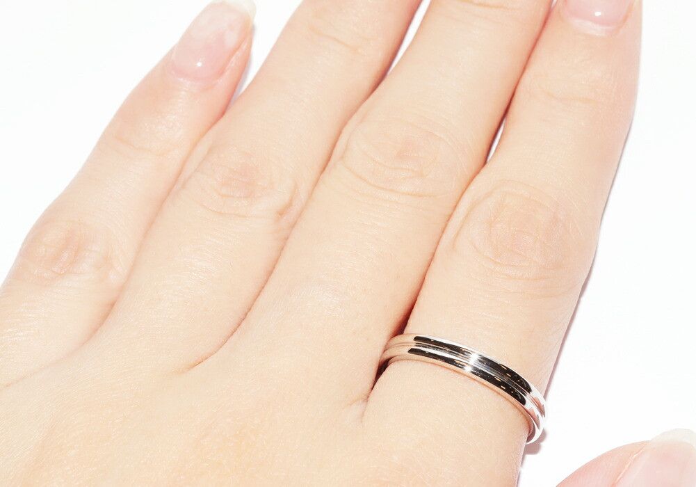 Other Boucheron Boucheron Godron Ring Pt950 Ring Size 15.5 Metal Ring JAL00113 DUTY FREE for USA Size ONE SIZE - 6 Thumbnail