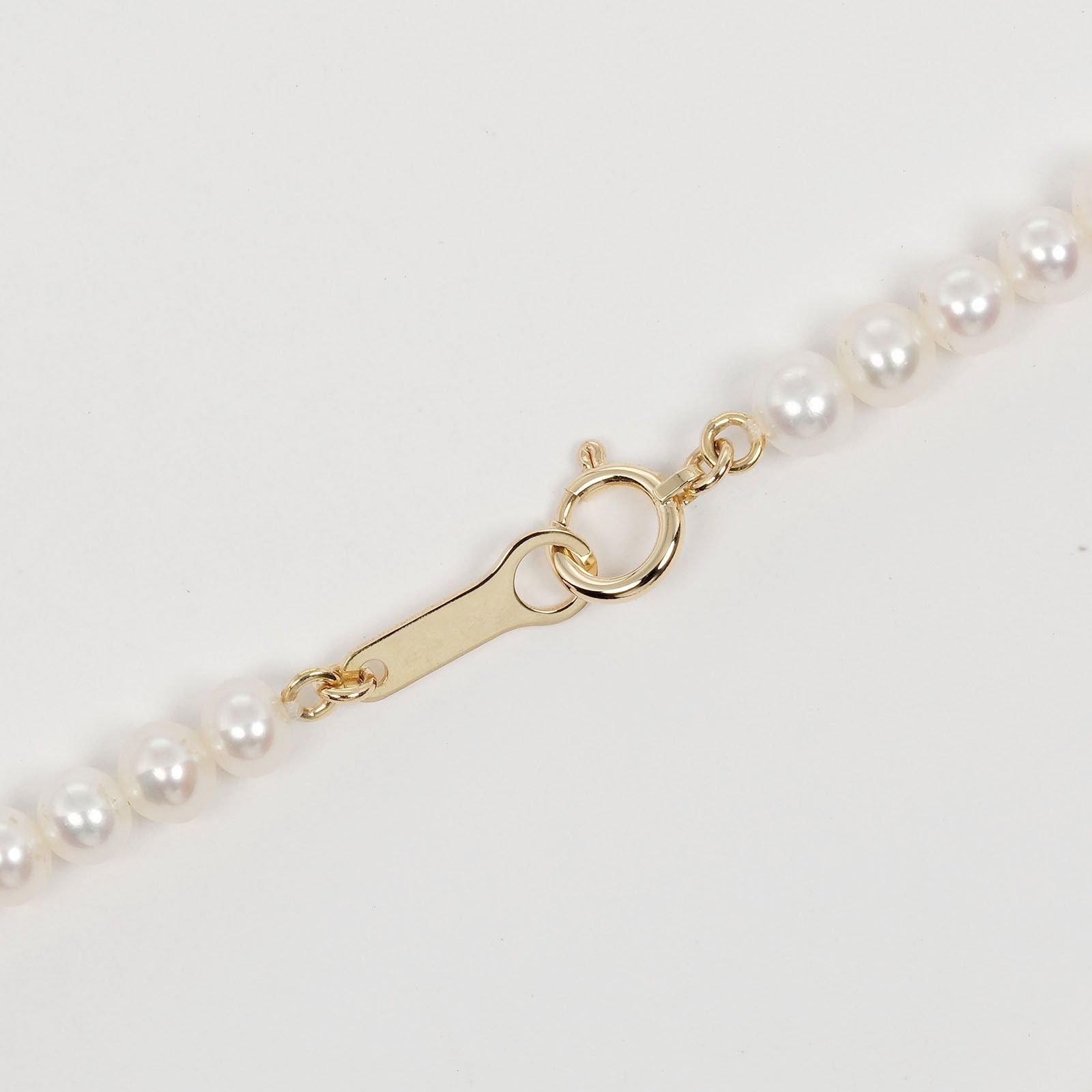 Other Tasaki Tasaki Necklace Au750 Pearl Necklace Crocodile skin Necklace DUTY FREE for USA Size ONE SIZE - 7 Thumbnail