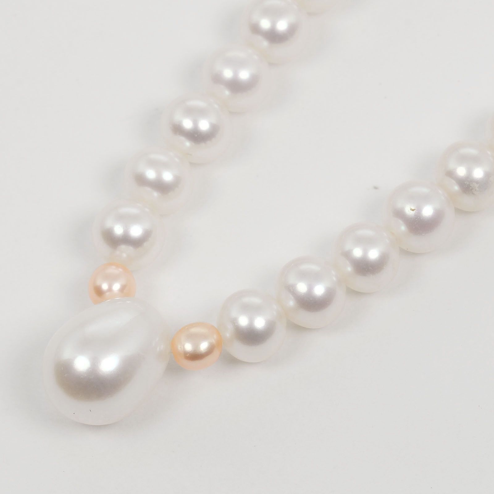 Other Tasaki Tasaki Necklace Au750 Pearl Necklace Crocodile skin Necklace DUTY FREE for USA Size ONE SIZE - 3 Thumbnail
