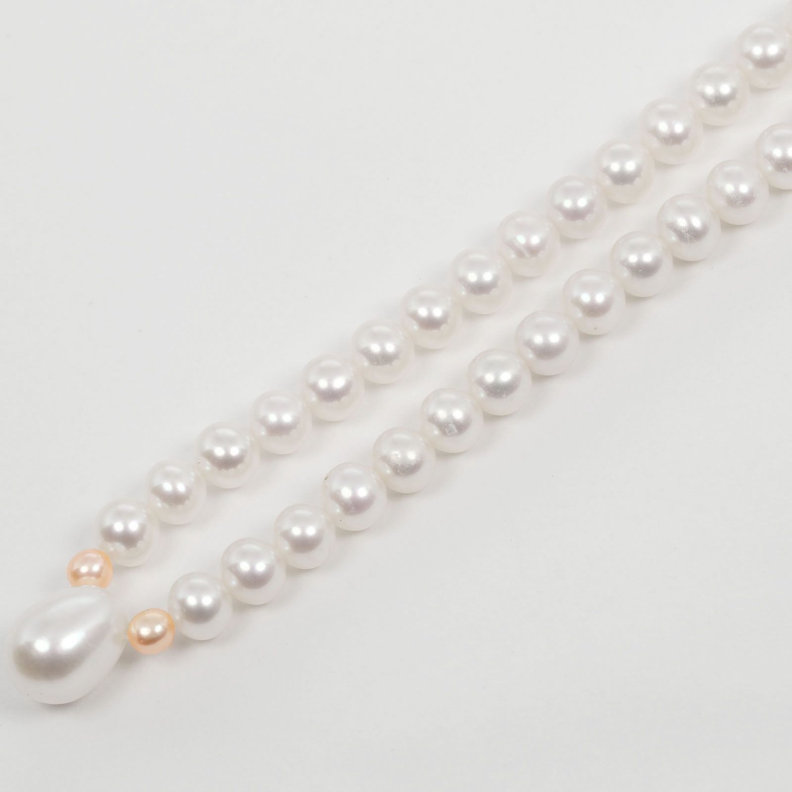 Other Tasaki Tasaki Necklace Au750 Pearl Necklace Crocodile skin Necklace DUTY FREE for USA Size ONE SIZE - 4 Thumbnail