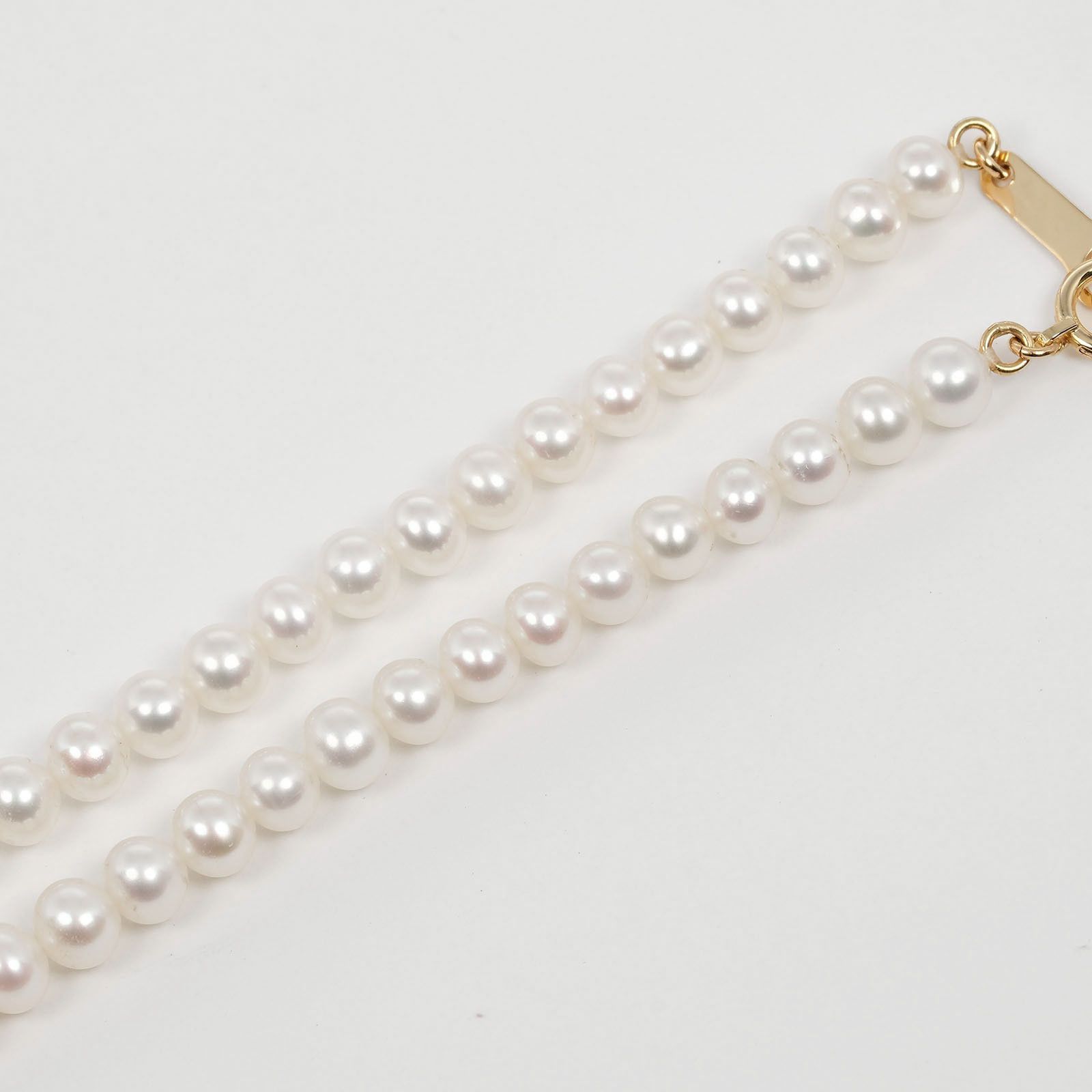 Other Tasaki Tasaki Necklace Au750 Pearl Necklace Crocodile skin Necklace DUTY FREE for USA Size ONE SIZE - 6 Thumbnail