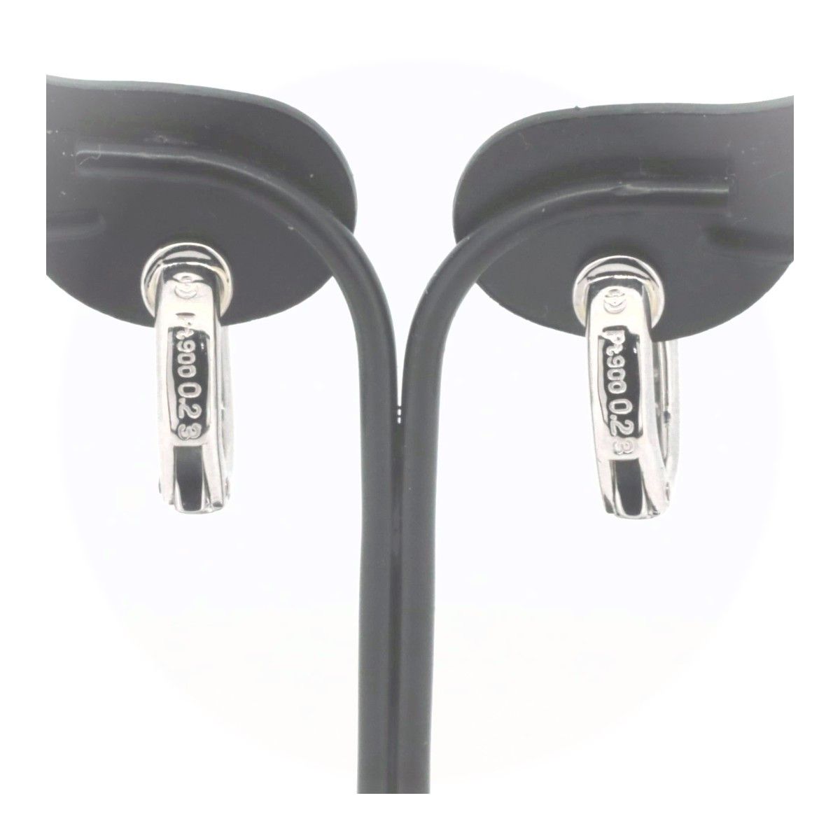 Other Tasaki Tasaki PT900 Diamond Earrings Metal Earrings DUTY FREE for USA Size ONE SIZE - 4 Thumbnail