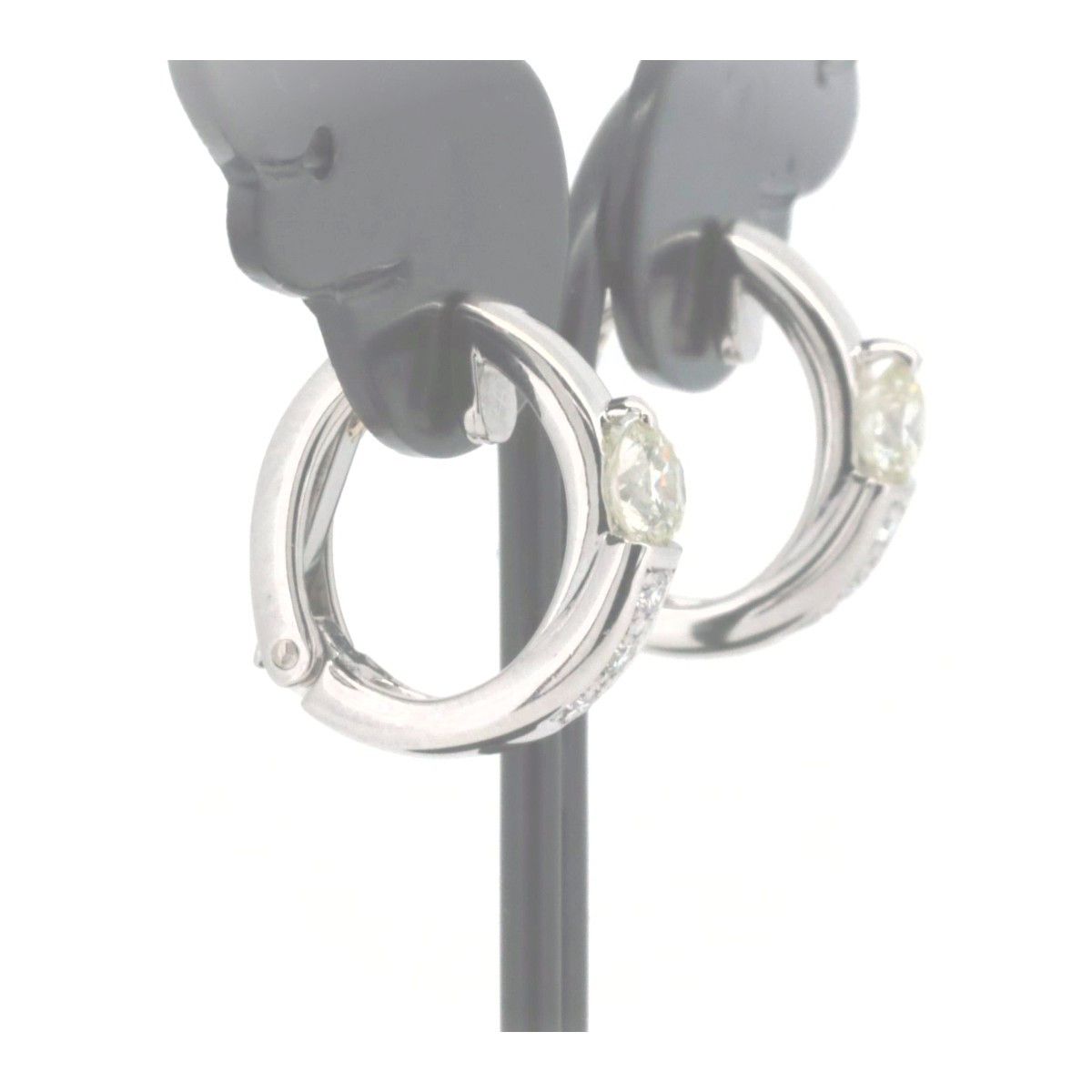Other Tasaki Tasaki PT900 Diamond Earrings Metal Earrings DUTY FREE for USA Size ONE SIZE - 3 Thumbnail