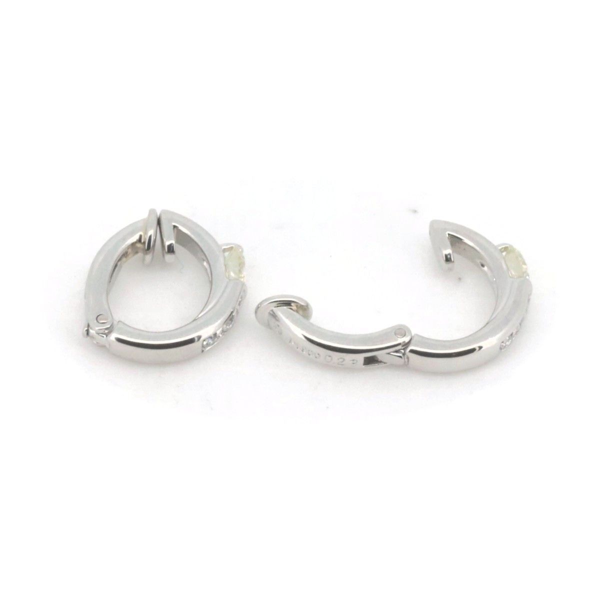 Other Tasaki Tasaki PT900 Diamond Earrings Metal Earrings DUTY FREE for USA Size ONE SIZE - 5 Thumbnail