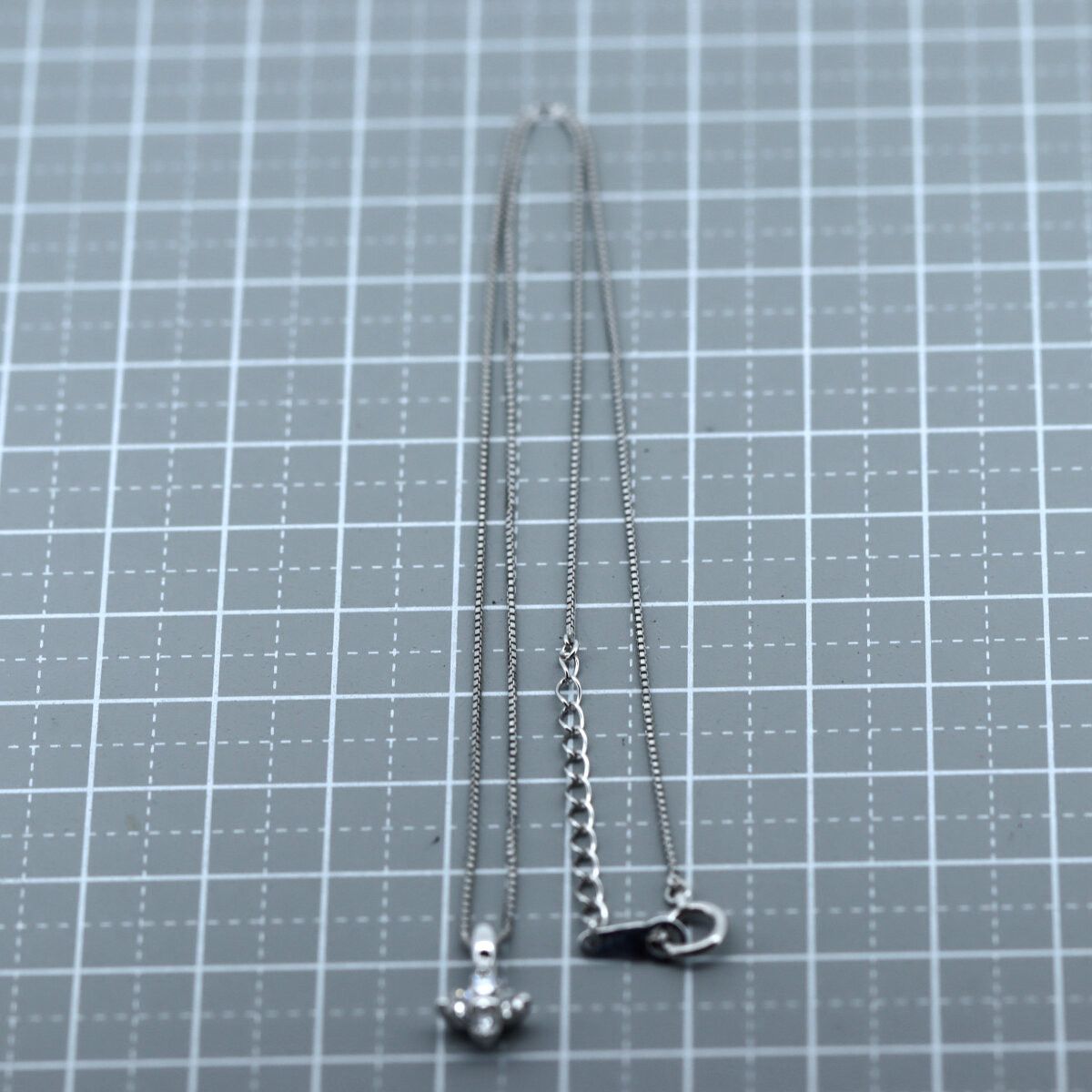 Other Tasaki Tasaki K18WG Diamond Necklace Calfskin Necklace DUTY FREE for USA Size ONE SIZE - 5 Thumbnail