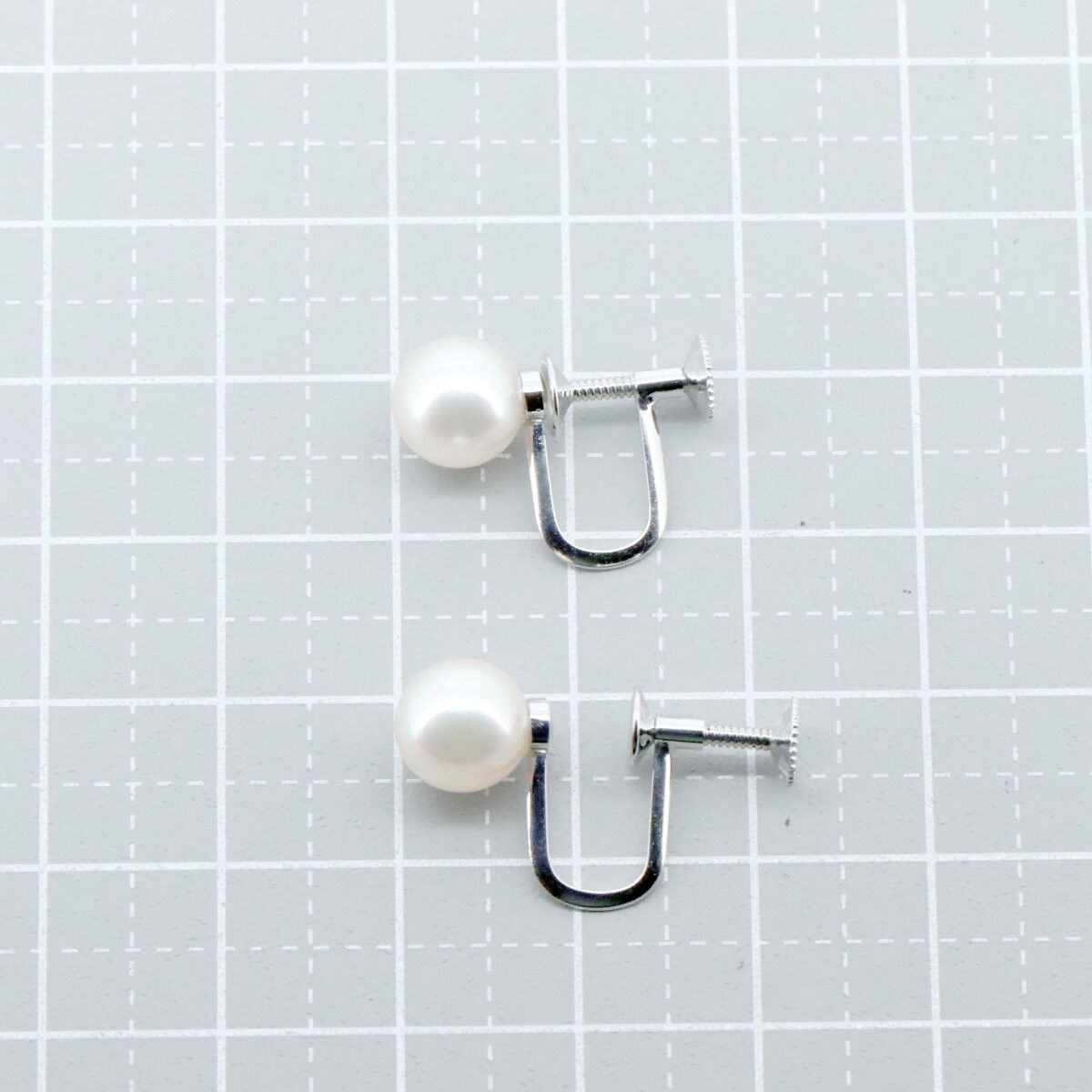 Other Tasaki Tasaki Pearl K14WG Earrings Calfskin Earrings DUTY FREE for USA Size ONE SIZE - 3 Thumbnail