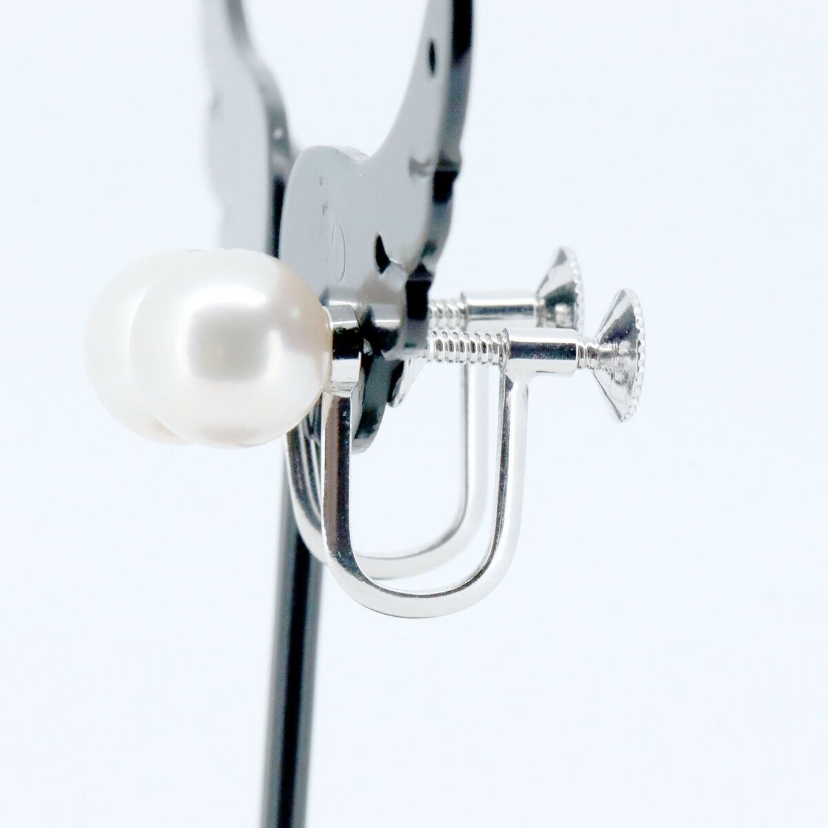 Other Tasaki Tasaki Pearl K14WG Earrings Calfskin Earrings DUTY FREE for USA Size ONE SIZE - 5 Thumbnail