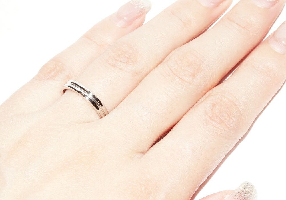 Other Boucheron Boucheron Godron Ring Pt950 Ring Size 9 Metal Ring JAL00113 DUTY FREE for USA Size ONE SIZE - 6 Thumbnail