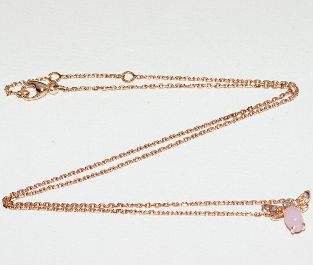 Other Chaumet Chaumet 18K Pink Gold Attrape-moi Pendant Necklace Calfskin Necklace DUTY FREE for USA Size ONE SIZE - 4 Thumbnail