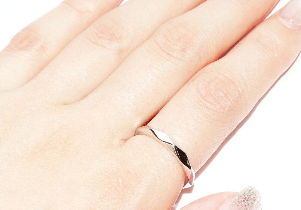 Other Boucheron Boucheron Facette Pt950 Ring Size 14.5 Metal Ring JAL00014 DUTY FREE for USA Size ONE SIZE - 5 Thumbnail
