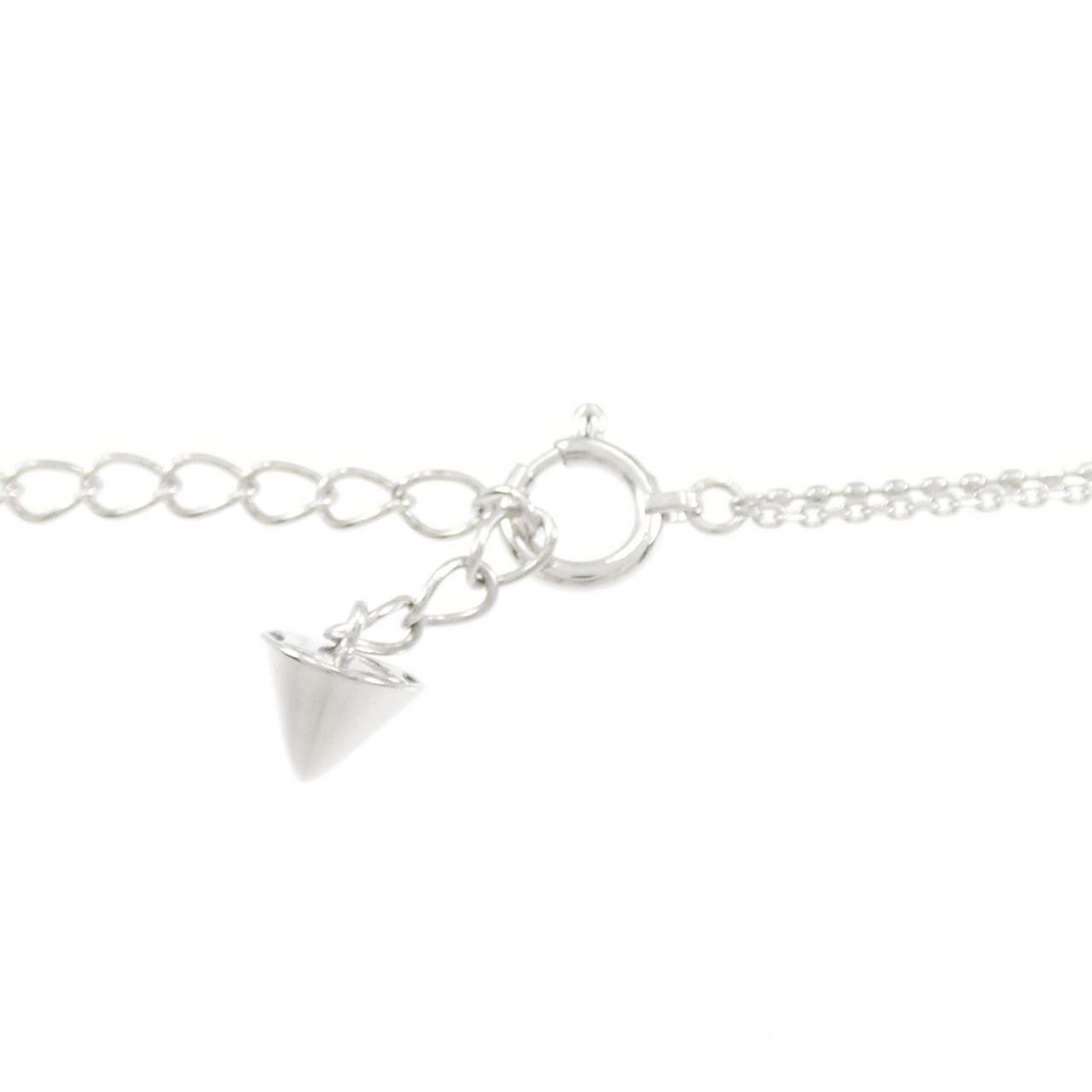 Other Tasaki Tasaki Akoya Pearl Au750 White Gold Necklace Calfskin Necklace DUTY FREE for USA Size ONE SIZE - 4 Thumbnail