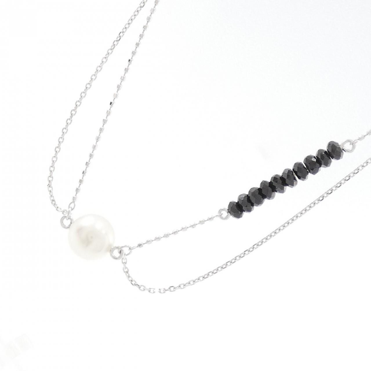 Other Tasaki Tasaki Akoya Pearl Au750 White Gold Necklace Calfskin Necklace DUTY FREE for USA Size ONE SIZE - 3 Thumbnail