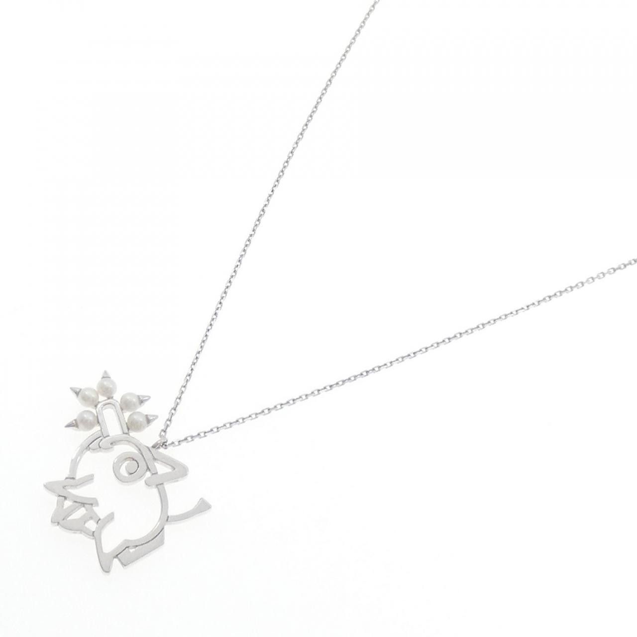 Other Tasaki Tasaki Freshwater Pearl 925 Silver Necklace Metal Necklace DUTY FREE for USA Size ONE SIZE - 2 Thumbnail