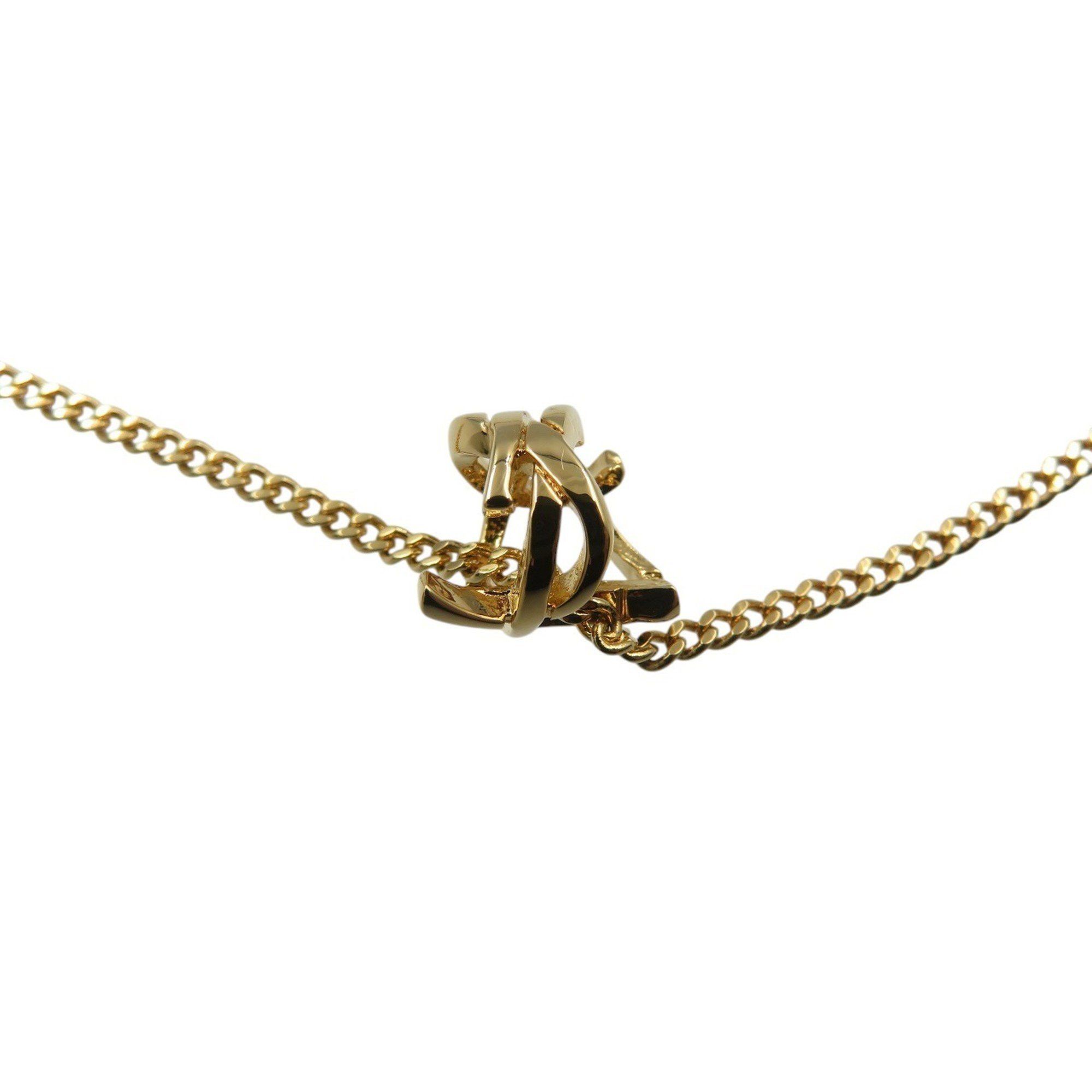 Saint Laurent Paris Unused Saint Laurent Opium Monogram Twist Metal Gold Bracelet 1496 SAINT LAURENT Size ONE SIZE - 3 Thumbnail