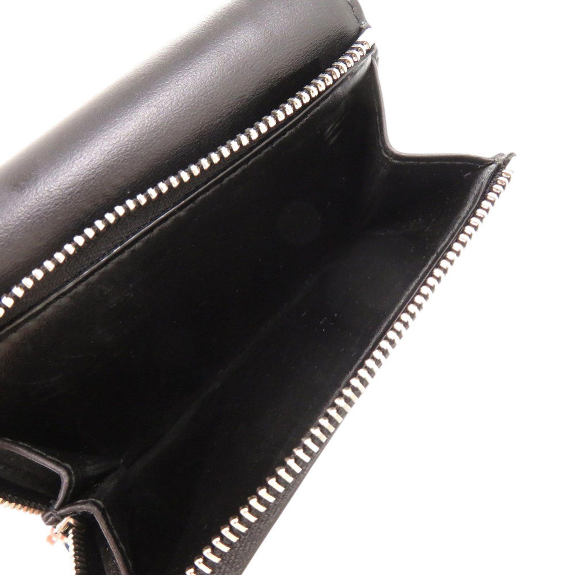 Dolce & Gabbana Dolce & Gabbana Leather Black Tri-fold Wallet 0658 DOLCE&GABBANA Size ONE SIZE - 9 Thumbnail