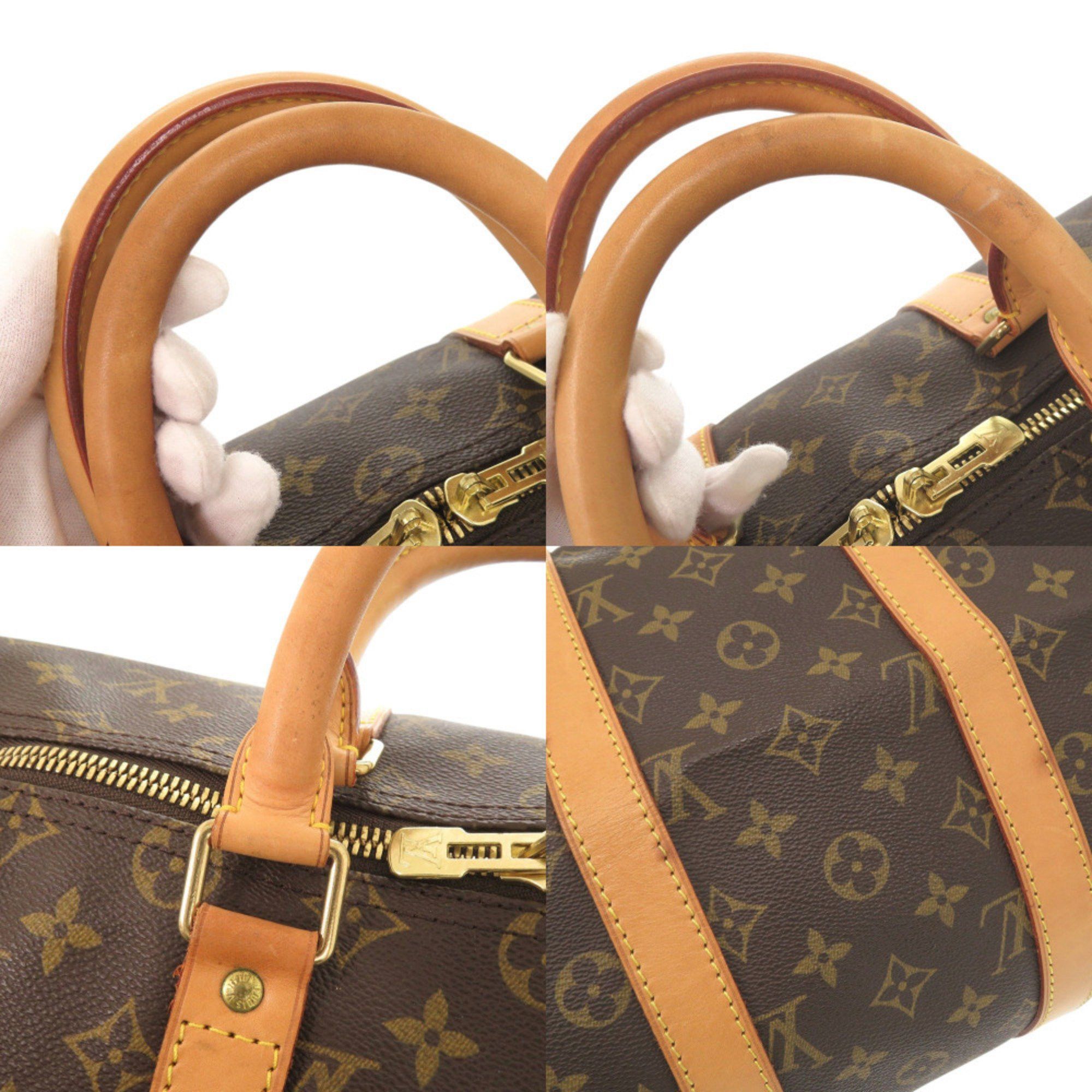 Louis Vuitton Louis Vuitton Keepall 45 Monogram M41428 Brown Boston Bag 0758 LOUIS VUITTON Size ONE SIZE - 7 Thumbnail