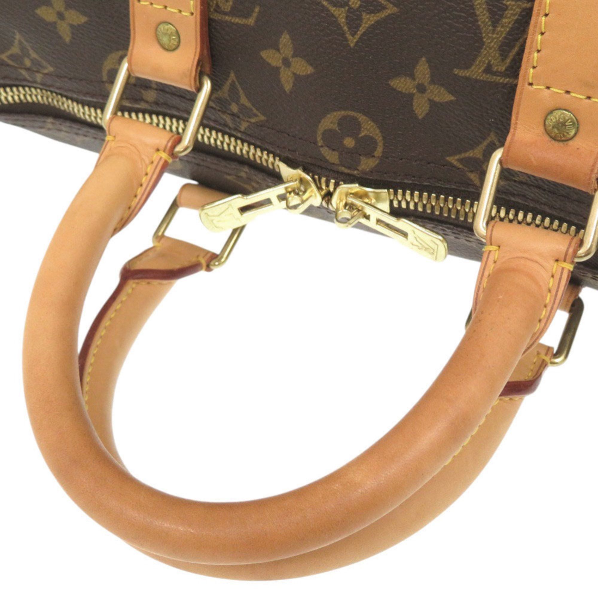 Louis Vuitton Louis Vuitton Keepall 45 Monogram M41428 Brown Boston Bag 0758 LOUIS VUITTON Size ONE SIZE - 5 Thumbnail