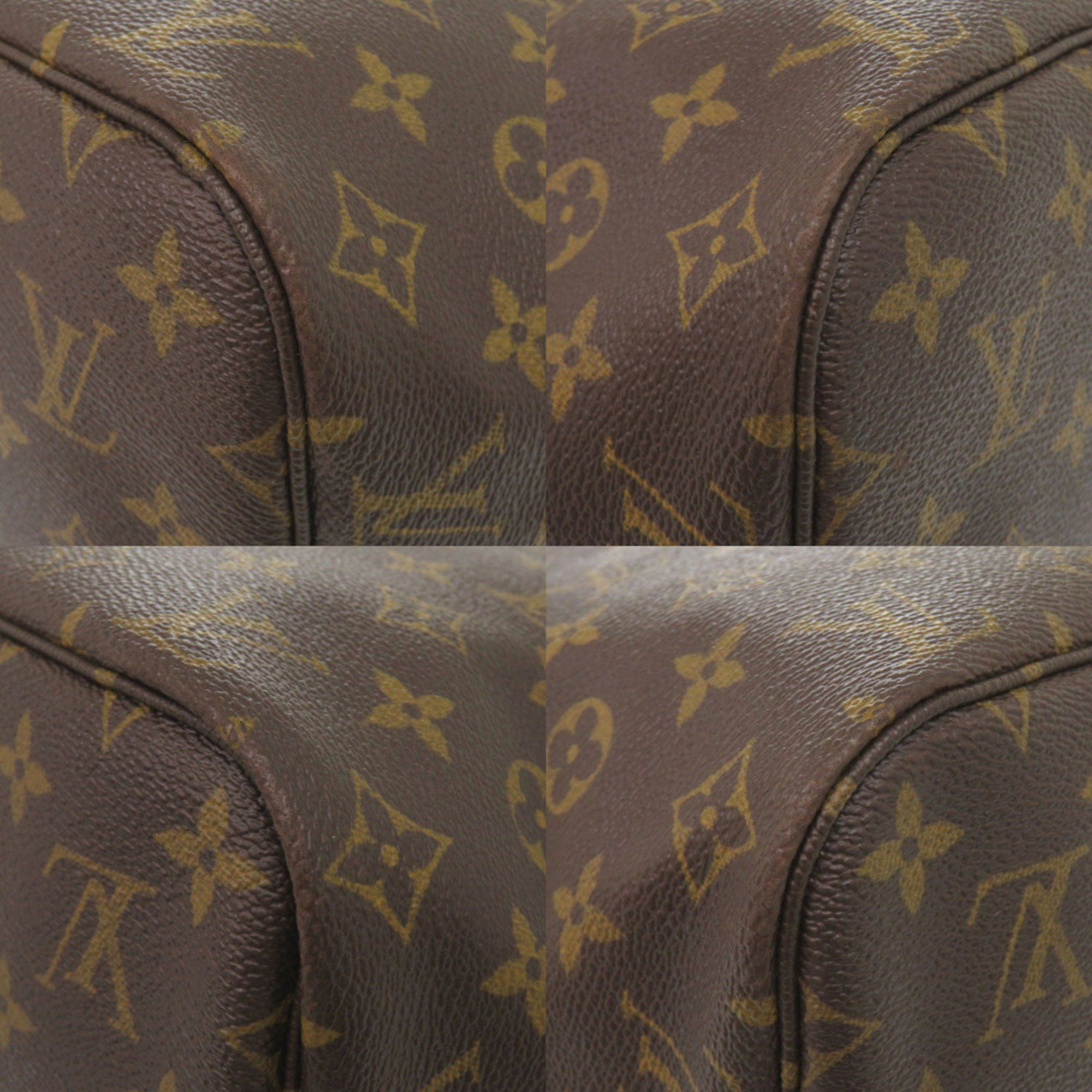 Louis Vuitton Louis Vuitton Neverfull MM Monogram M40156 Tote Bag 0442 LOUIS VUITTON Size ONE SIZE - 4 Thumbnail