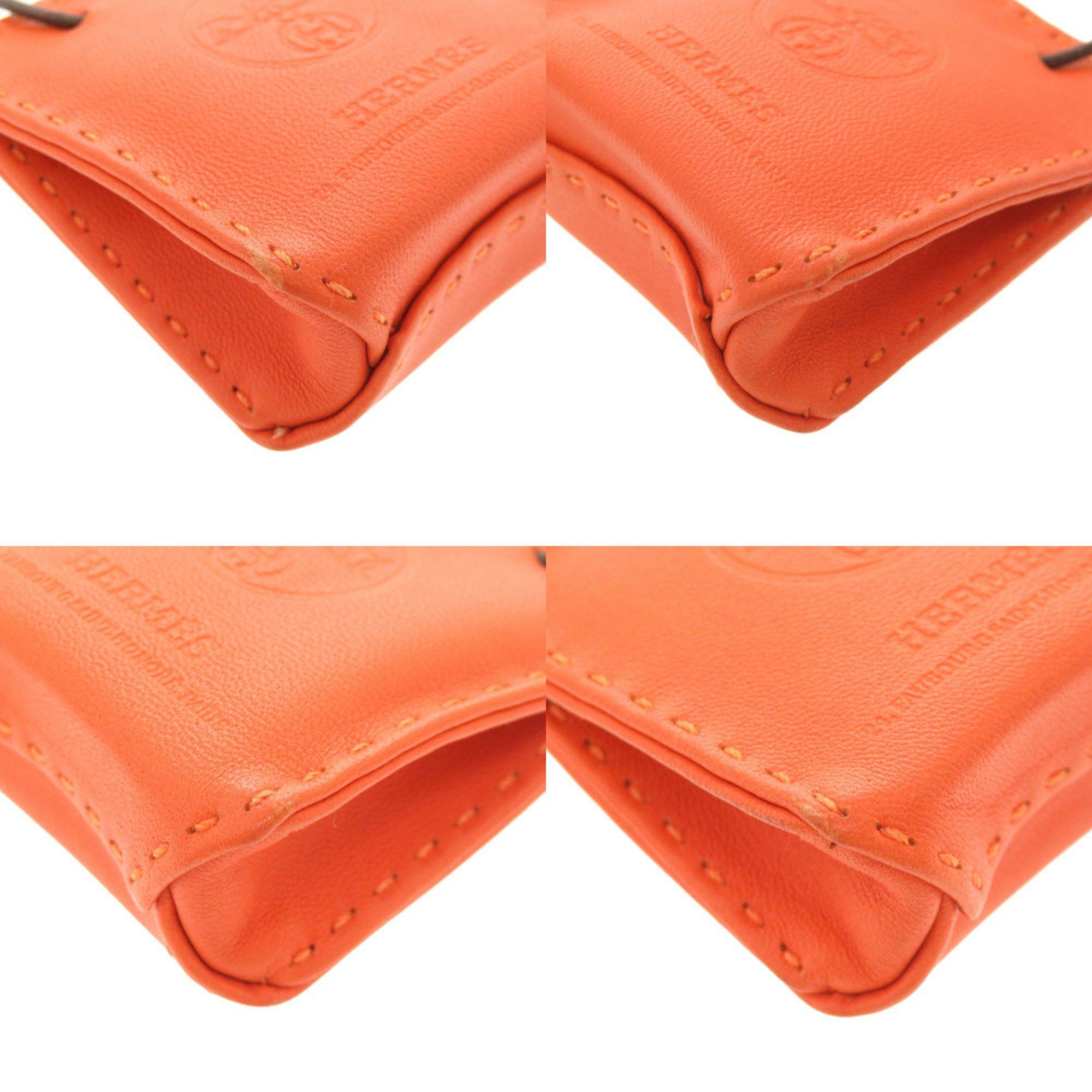 Hermes Hermès Sac Orange Au Milo Bag Charm 0074 HERMES Size ONE SIZE - 4 Thumbnail