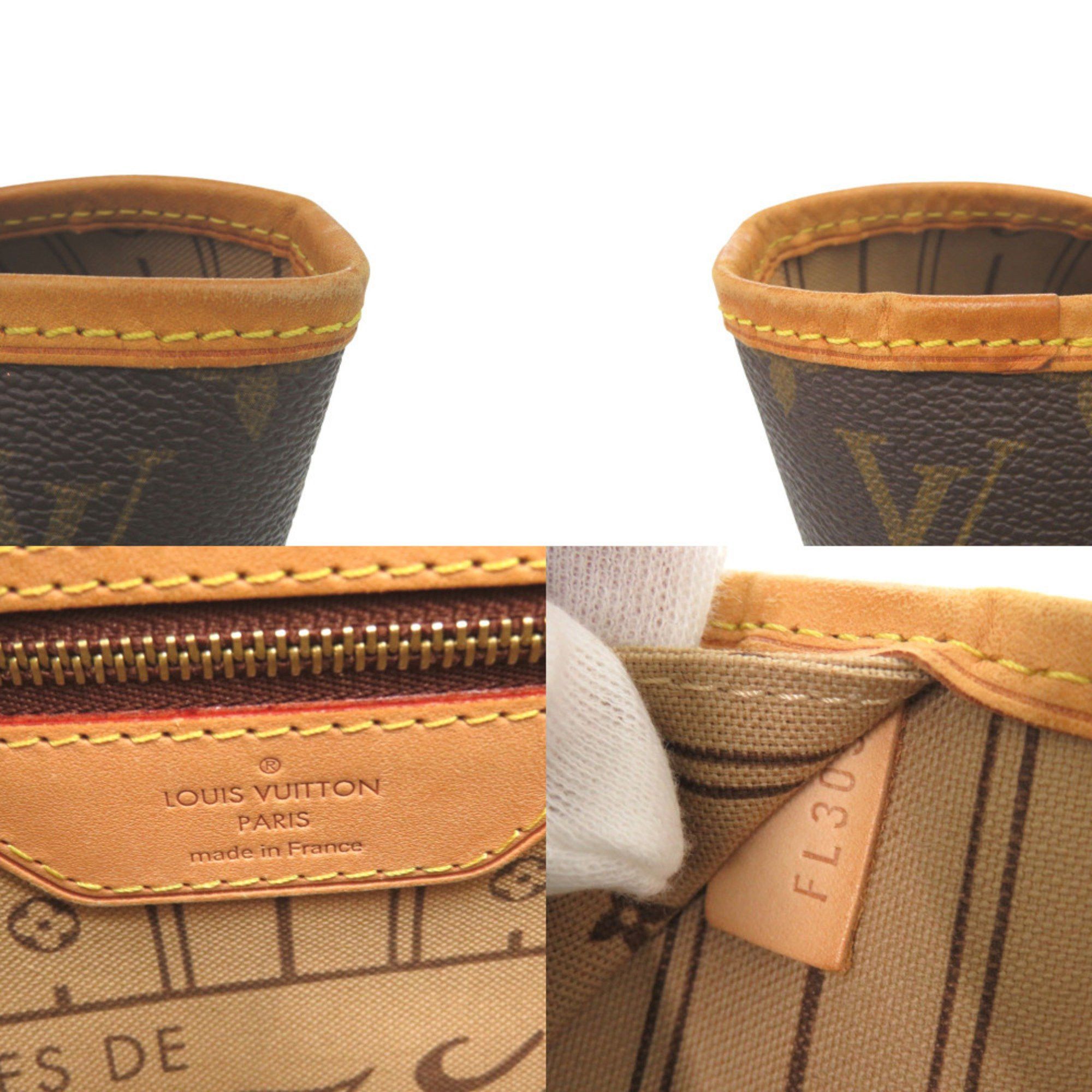 Louis Vuitton Louis Vuitton Neverfull MM Monogram M40156 Tote Bag 0433 LOUIS VUITTON Size ONE SIZE - 9 Thumbnail