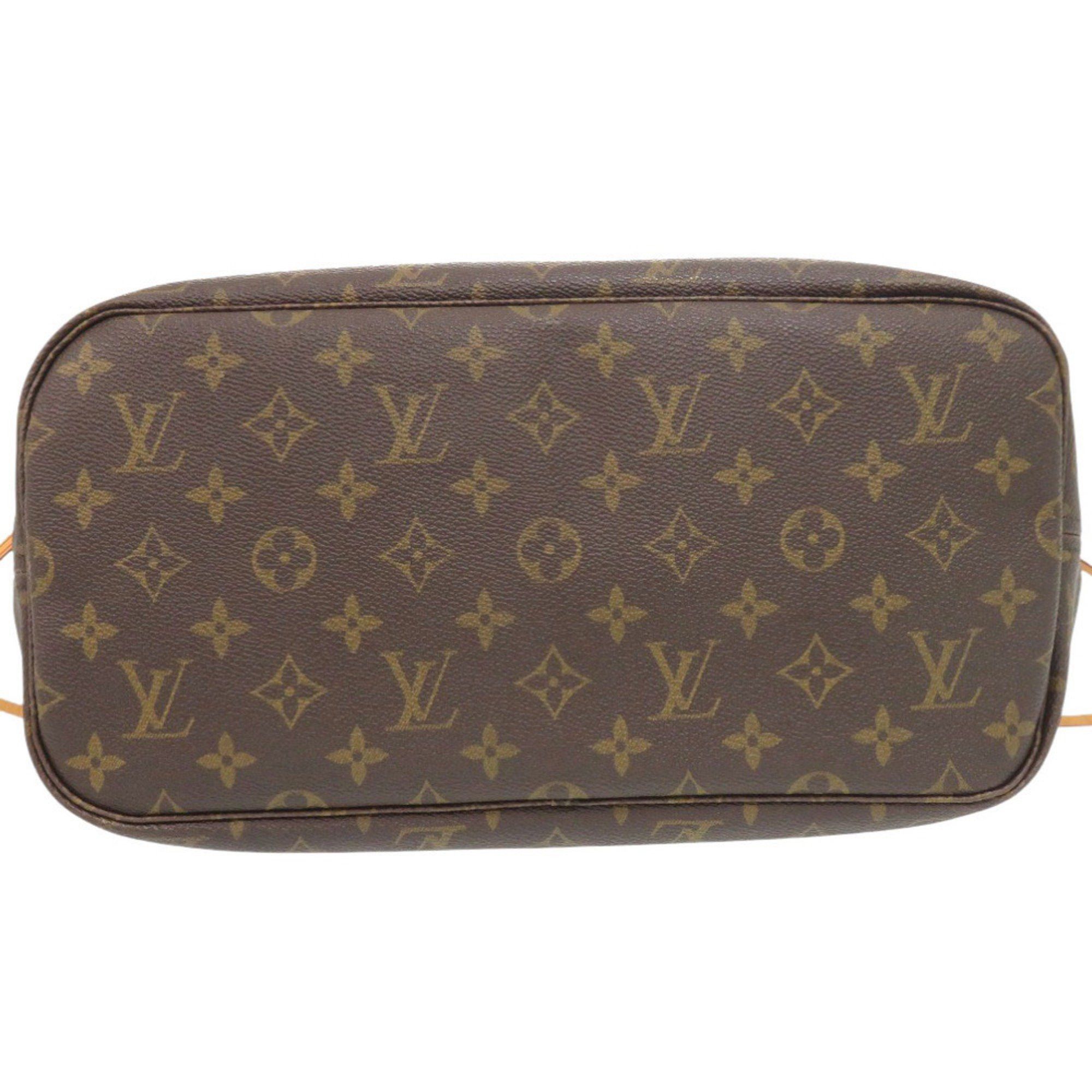 Louis Vuitton Louis Vuitton Neverfull MM Monogram M40156 Tote Bag 0433 LOUIS VUITTON Size ONE SIZE - 3 Thumbnail