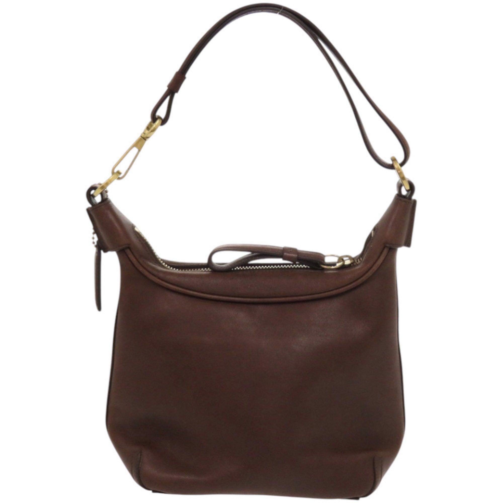 Coach Coach one-shoulder bag, Old leather, brown, shoulder bag 0673 COACH Size ONE SIZE - 2 Thumbnail
