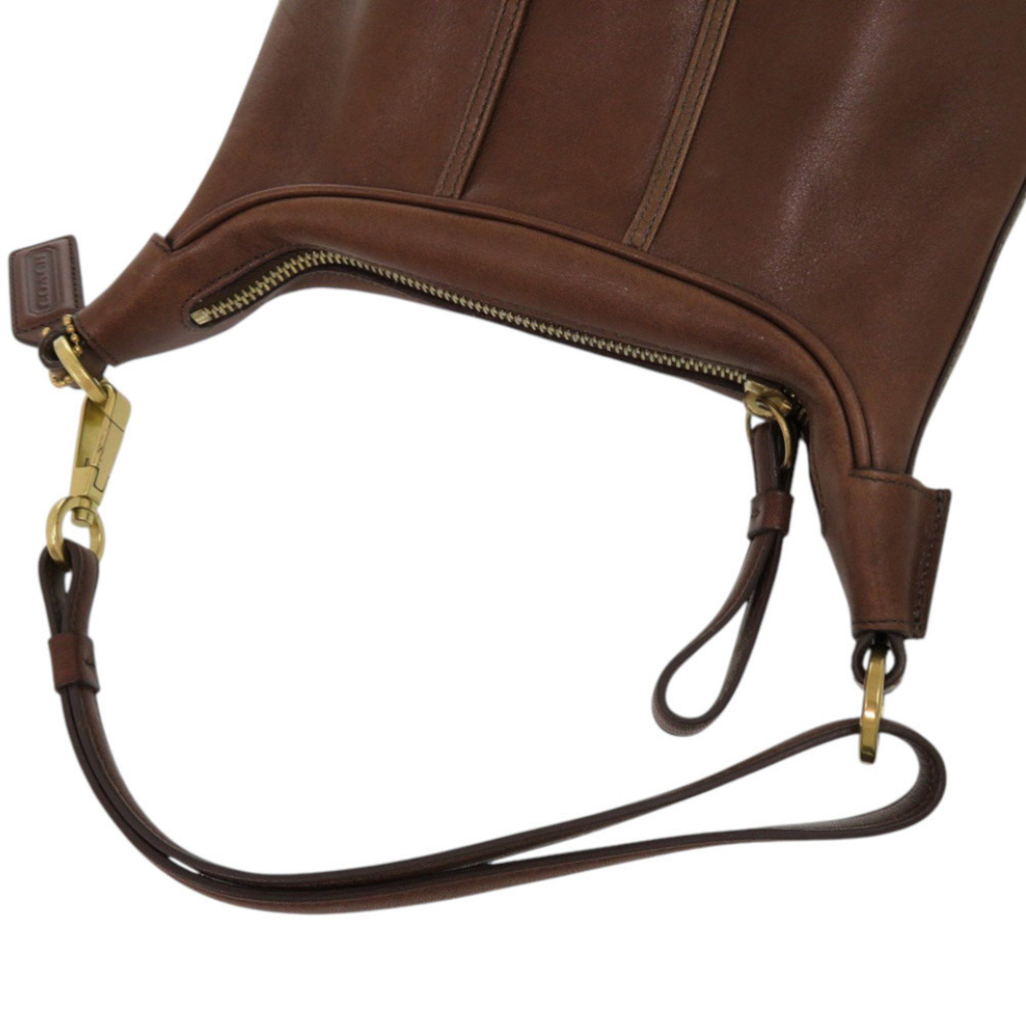 Coach Coach one-shoulder bag, Old leather, brown, shoulder bag 0673 COACH Size ONE SIZE - 5 Thumbnail