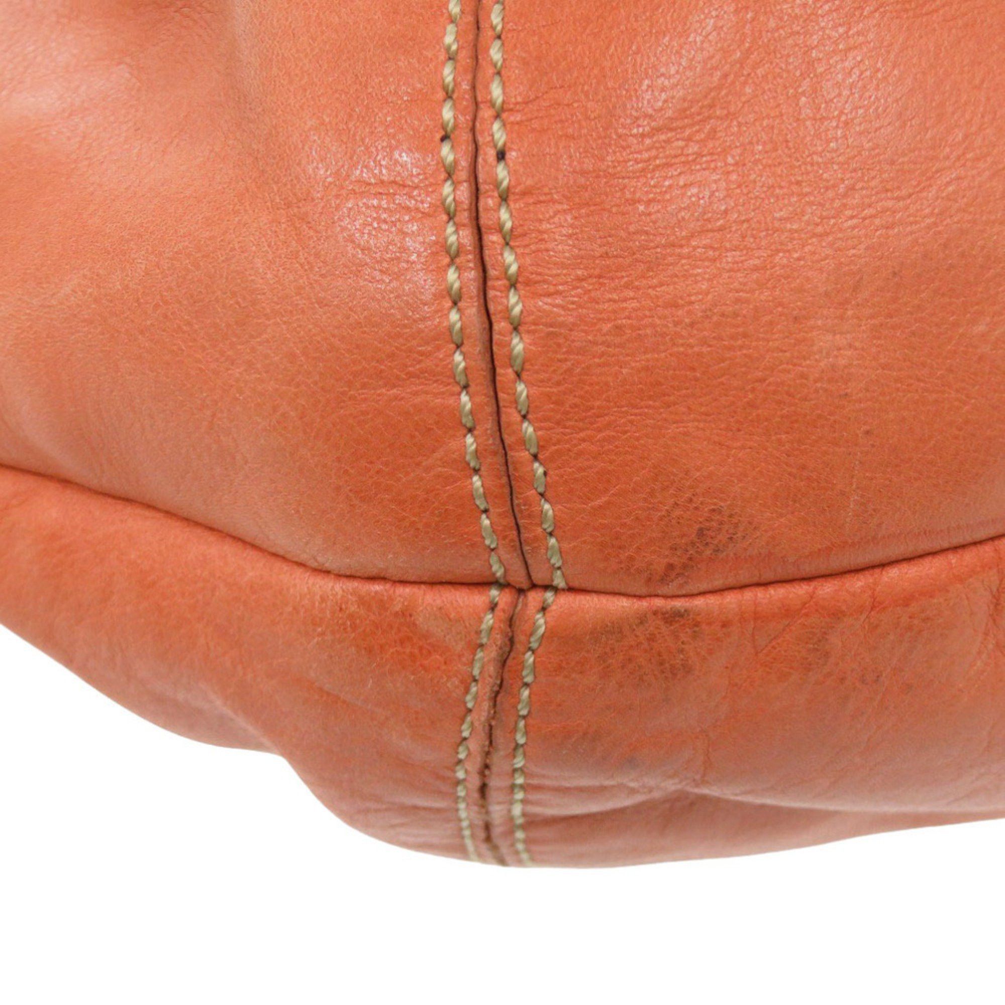 Coach Coach One-Shoulder Bag 12235 Leather Orange Shoulder 0672 COACH Size ONE SIZE - 5 Thumbnail