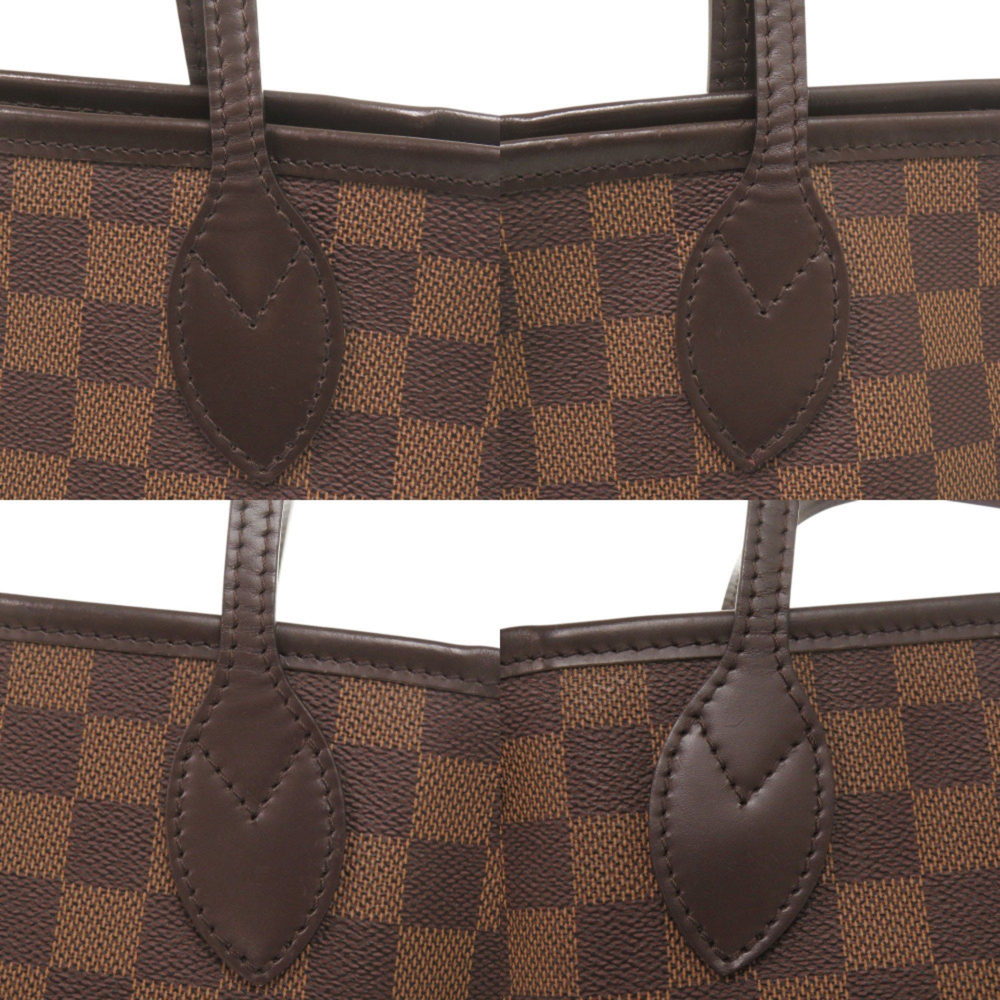 Louis Vuitton Louis Vuitton Neverfull PM Damier N51109 Brown Tote Bag 1294 LOUIS VUITTON Size ONE SIZE - 10 Thumbnail
