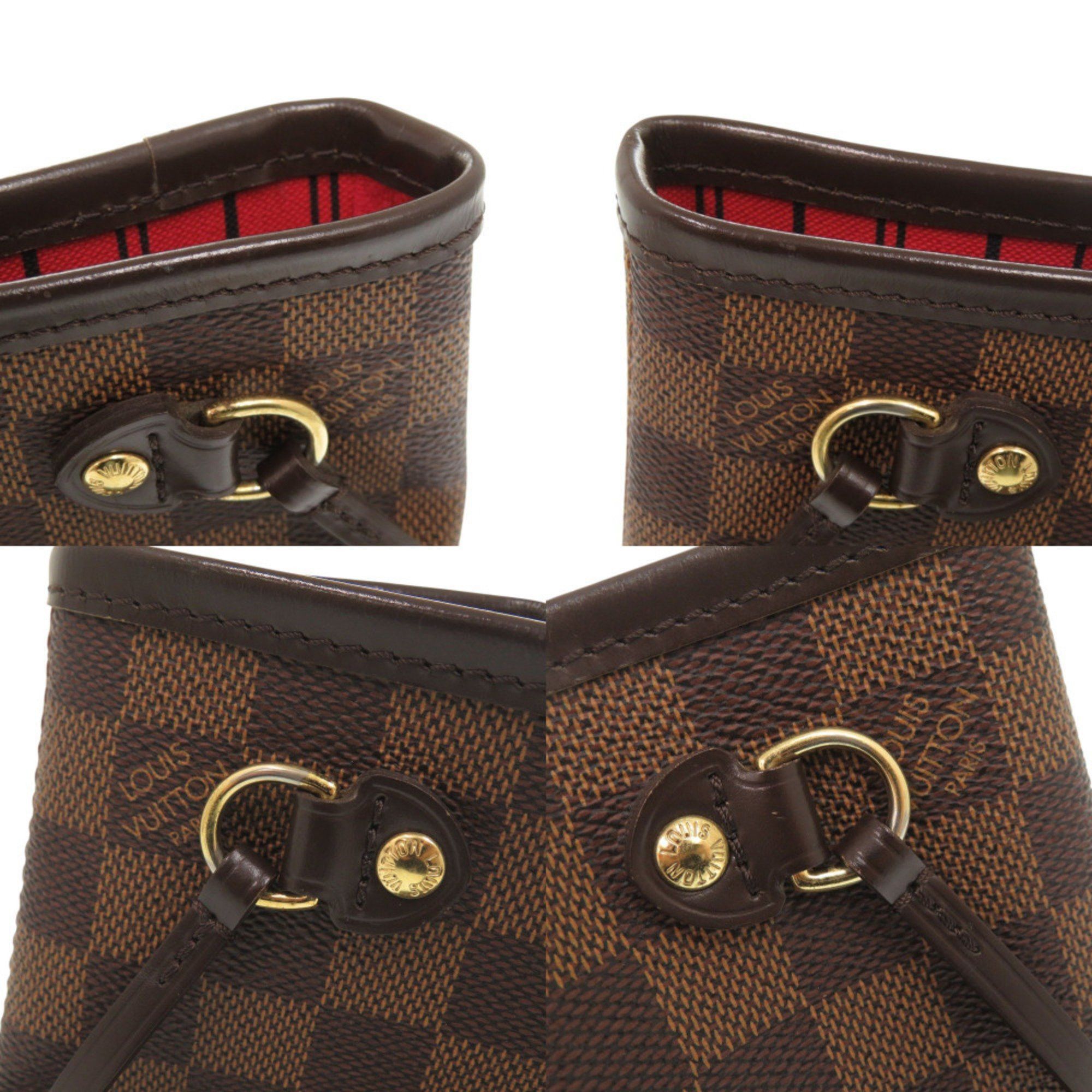 Louis Vuitton Louis Vuitton Neverfull PM Damier N51109 Brown Tote Bag 1294 LOUIS VUITTON Size ONE SIZE - 9 Thumbnail