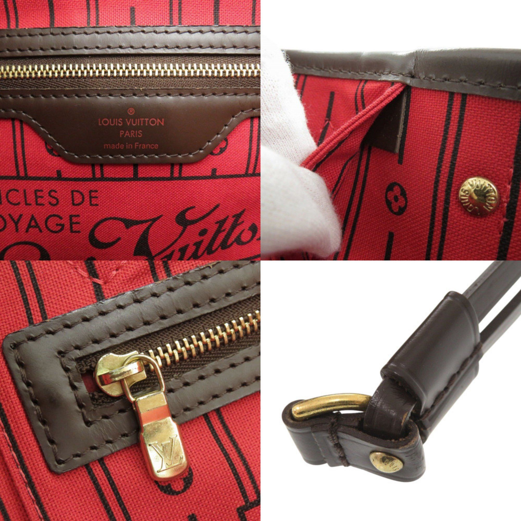 Louis Vuitton Louis Vuitton Neverfull PM Damier N51109 Brown Tote Bag 1294 LOUIS VUITTON Size ONE SIZE - 8 Thumbnail