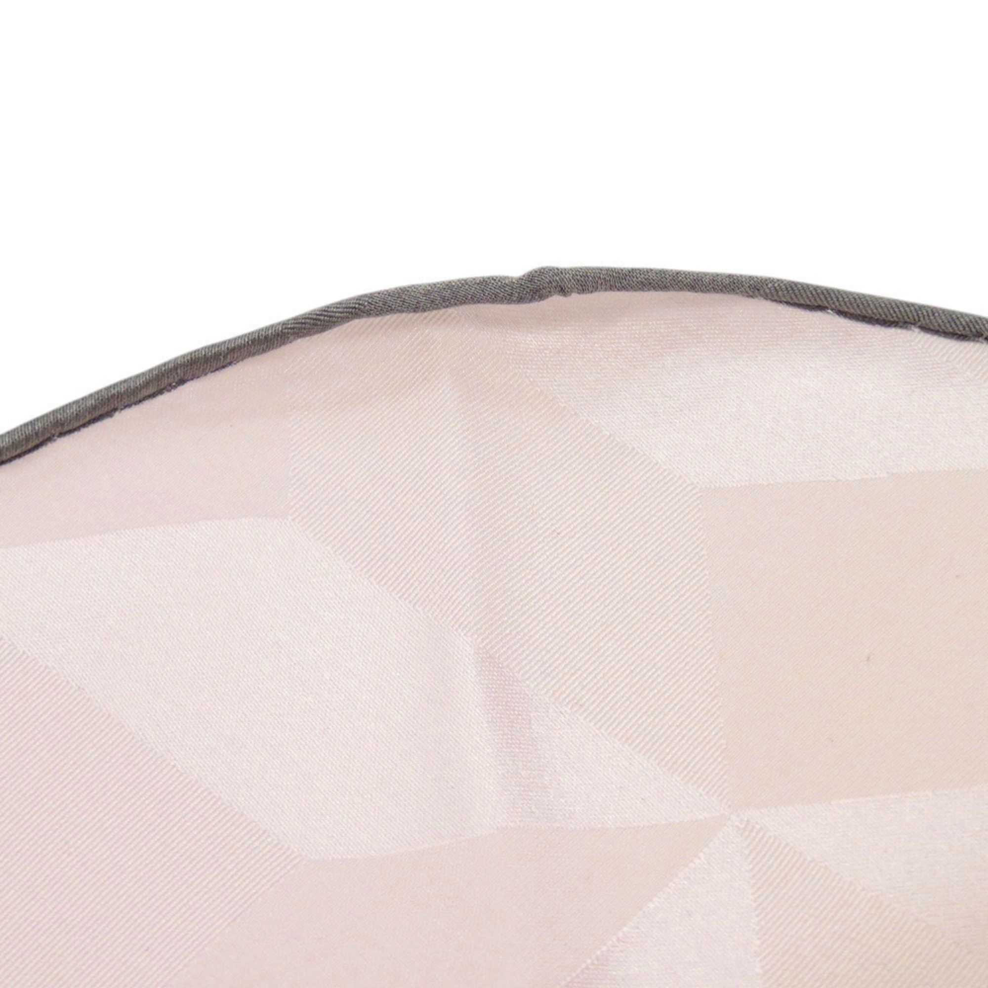 Hermes Hermes Losange Silk Pink Scarf Muffler 0083 HERMES Size ONE SIZE - 3 Thumbnail