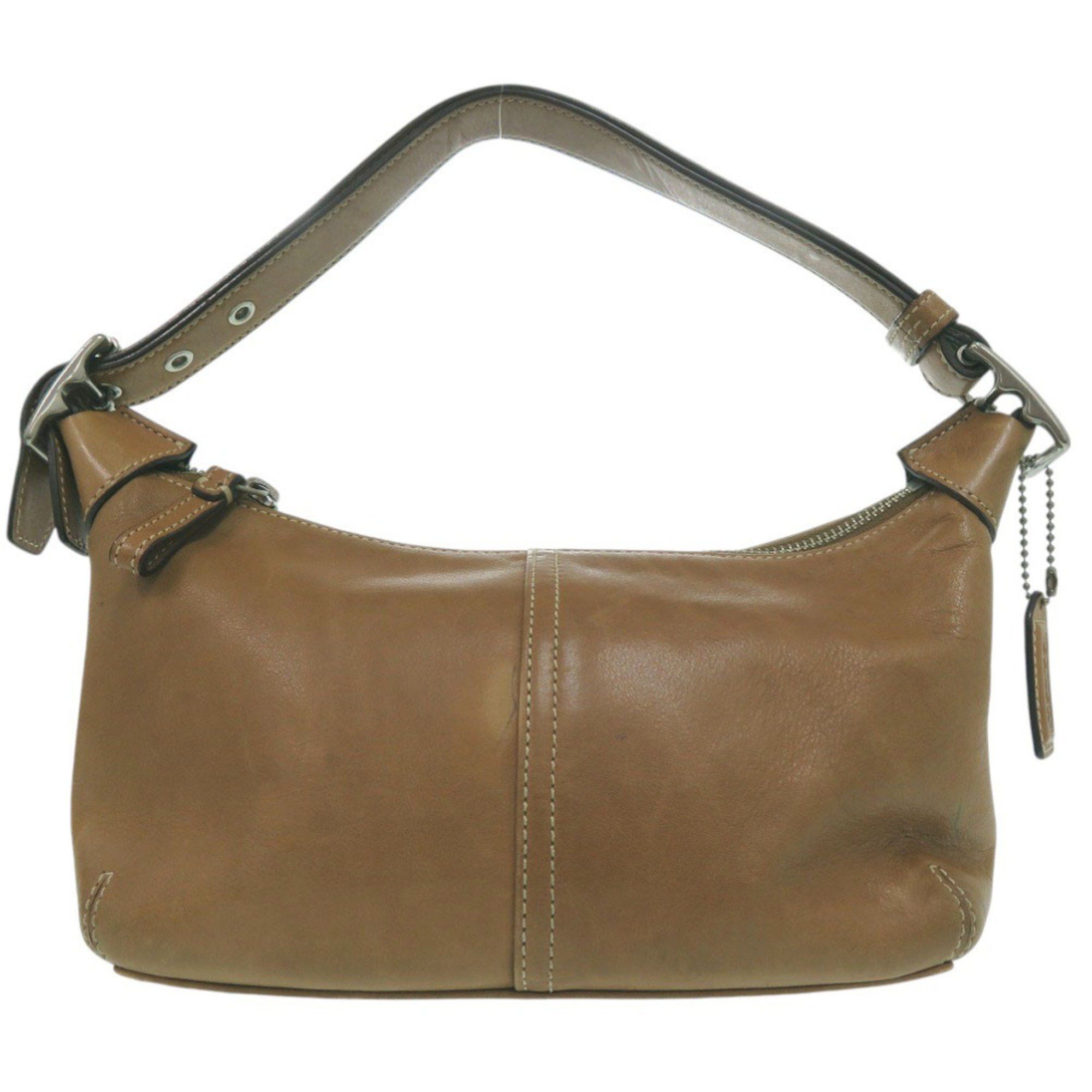 Coach Coach one-shoulder bag, shoulder brown leather, 0512 COACH Size ONE SIZE - 2 Thumbnail