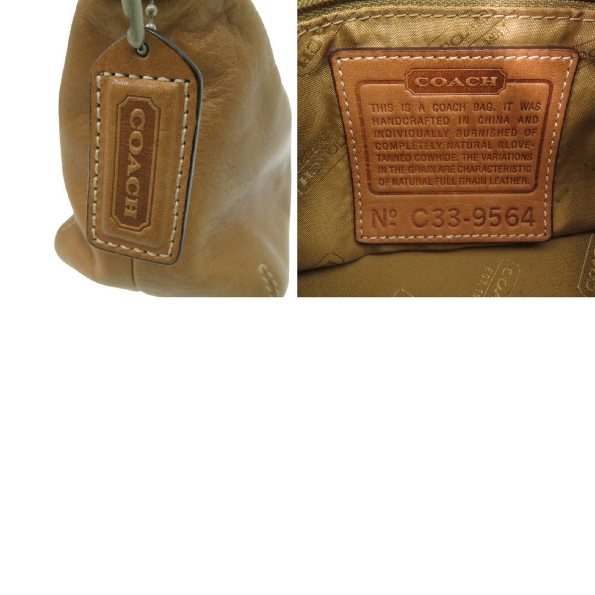 Coach Coach one-shoulder bag, shoulder brown leather, 0512 COACH Size ONE SIZE - 10 Thumbnail