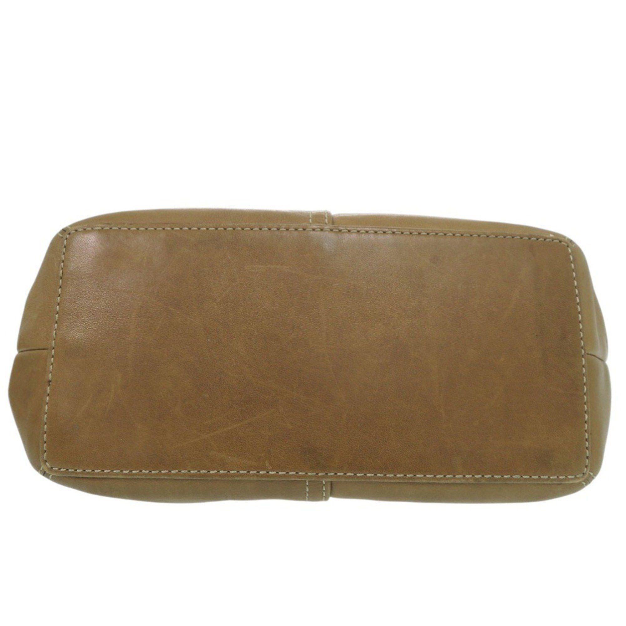 Coach Coach one-shoulder bag, shoulder brown leather, 0512 COACH Size ONE SIZE - 3 Thumbnail