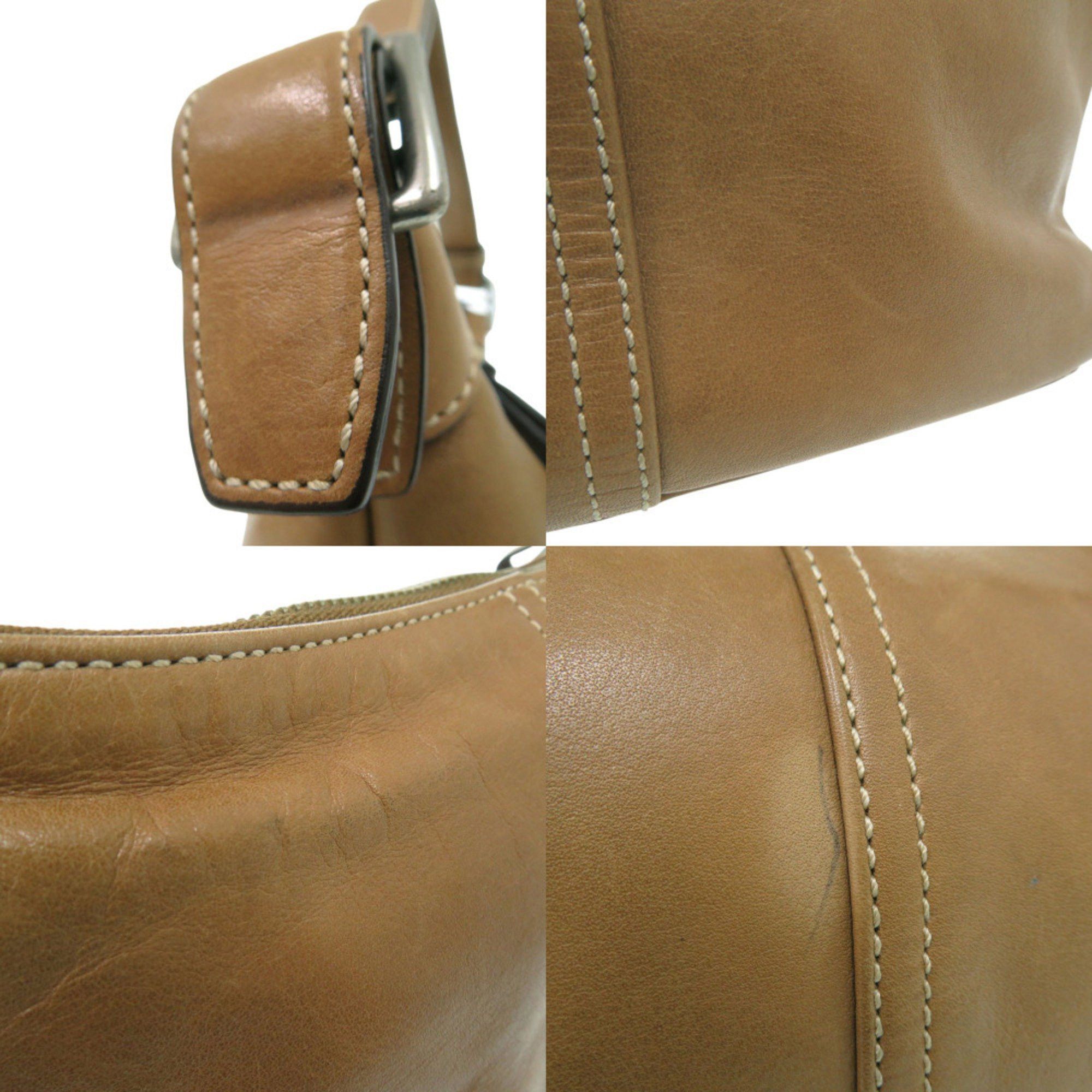 Coach Coach one-shoulder bag, shoulder brown leather, 0512 COACH Size ONE SIZE - 9 Thumbnail