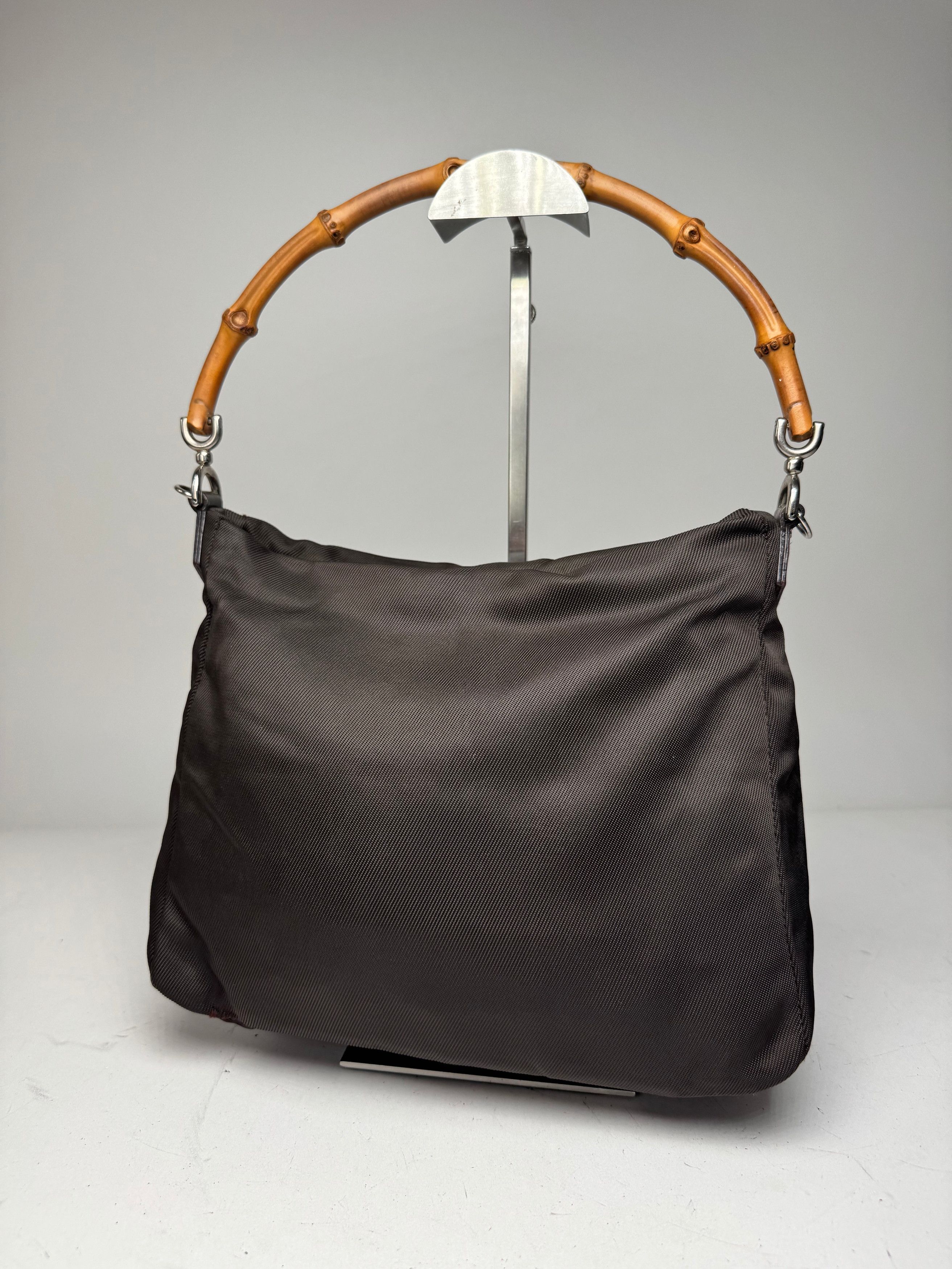 Gucci Vintage Bamboo Top Handle Bag Brown Size ONE SIZE - 2 Thumbnail