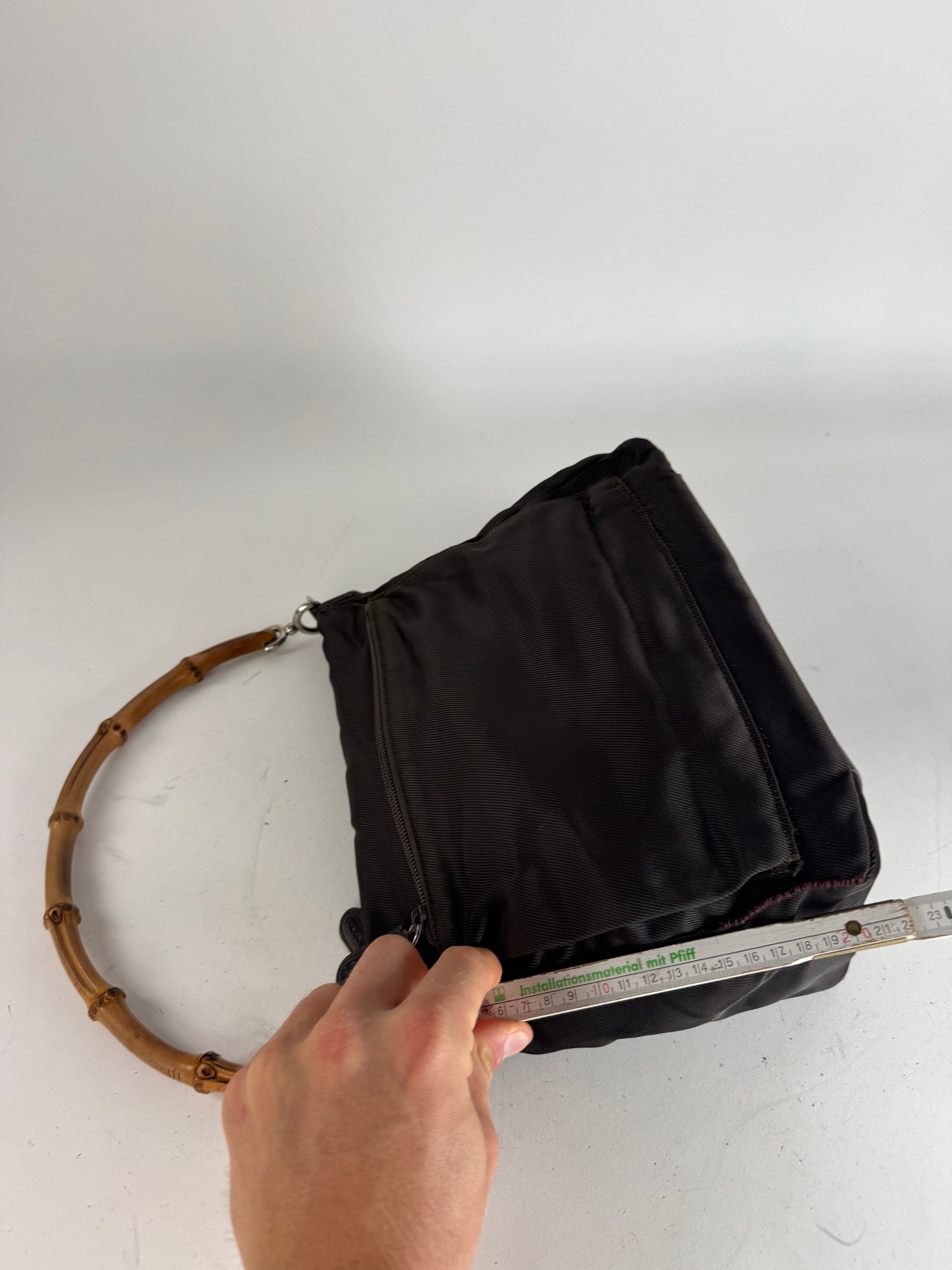 Gucci Vintage Bamboo Top Handle Bag Brown Size ONE SIZE - 11 Thumbnail