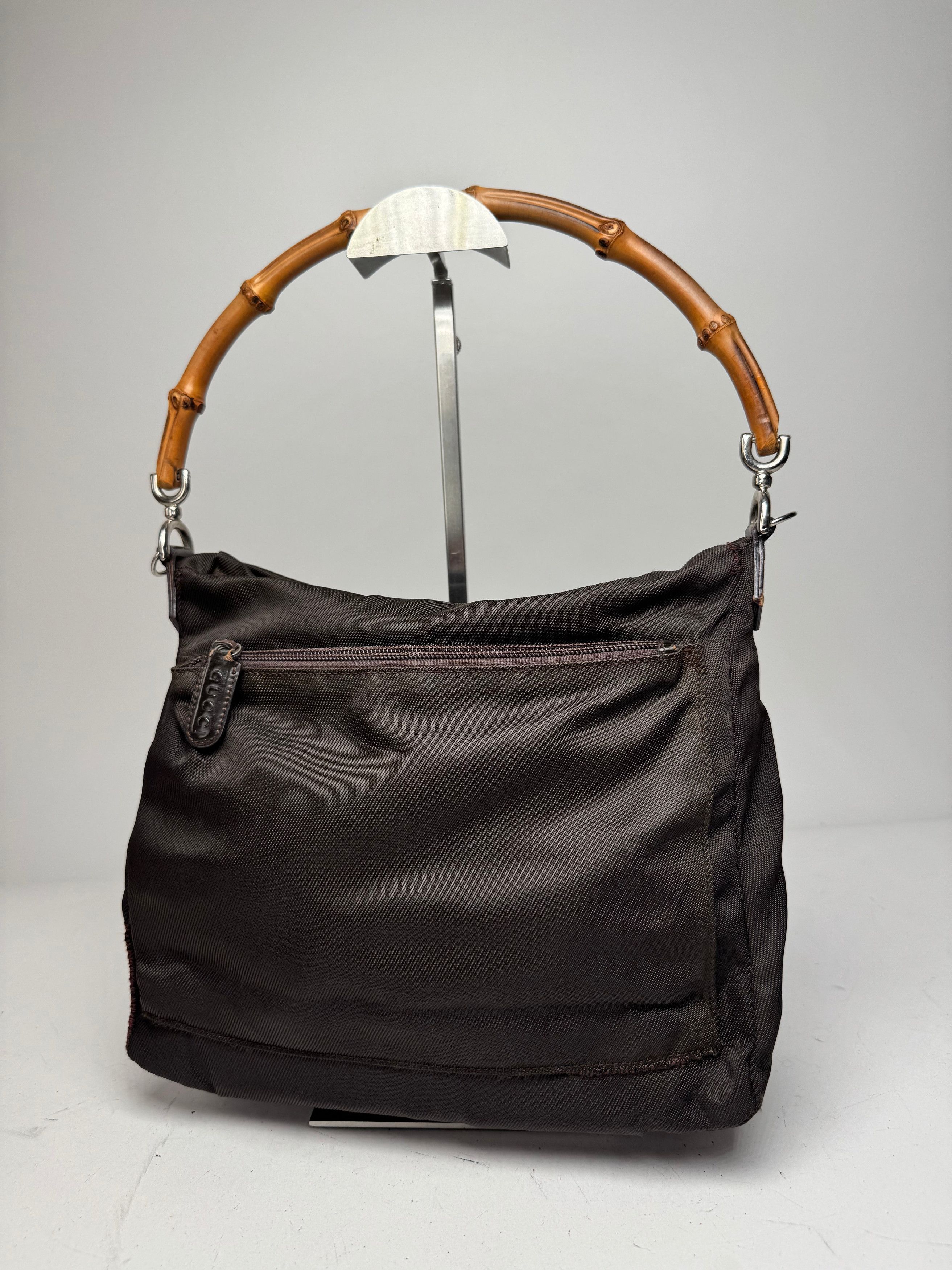Gucci Vintage Bamboo Top Handle Bag Brown Size ONE SIZE - 6 Thumbnail