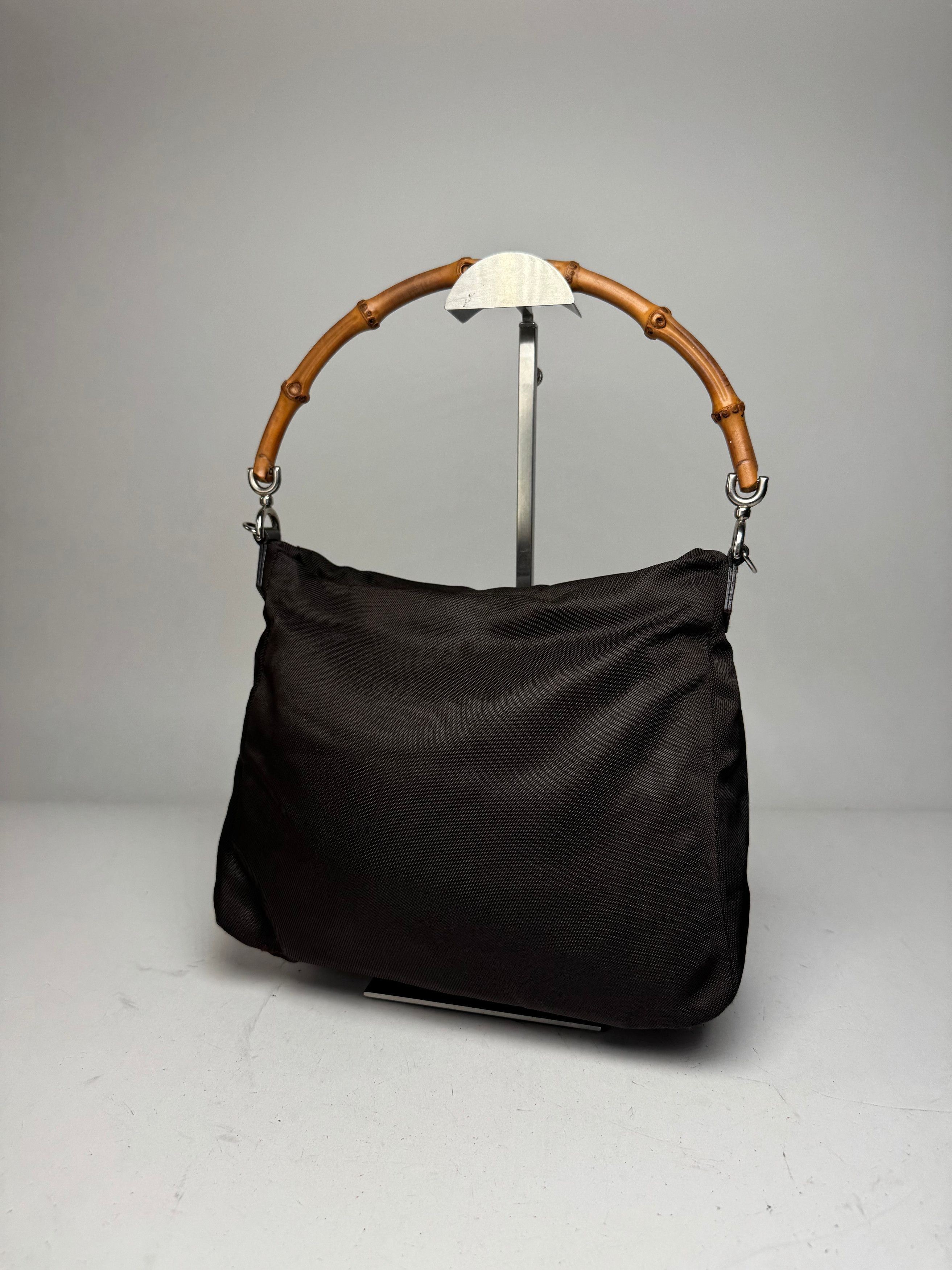 Gucci Vintage Bamboo Top Handle Bag Brown Size ONE SIZE - 8 Thumbnail
