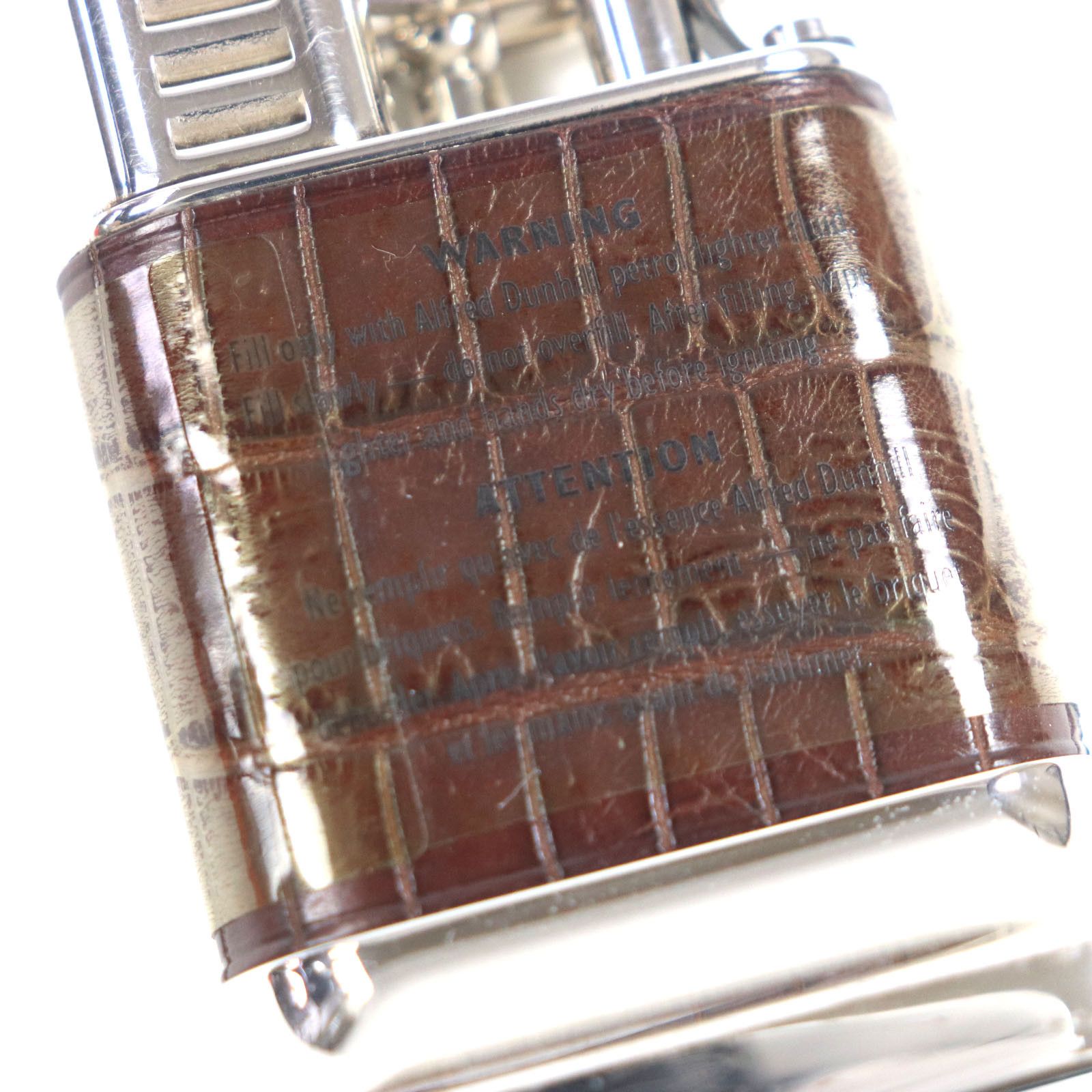 Other Dunhill Dunhill Crocodile Lighter Leather Lighter DUTY FREE for USA Size ONE SIZE - 5 Thumbnail
