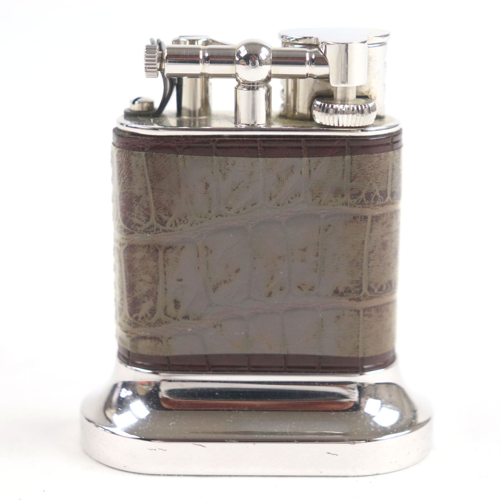 Other Dunhill Dunhill Crocodile Lighter Leather Lighter DUTY FREE for USA Size ONE SIZE - 2 Thumbnail