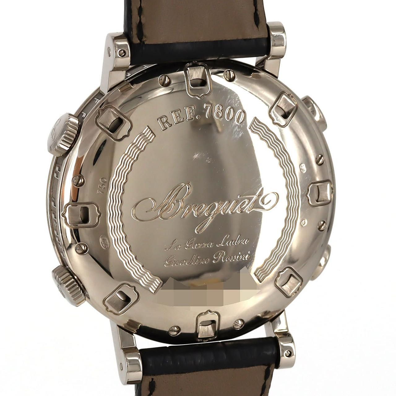 Other Breguet Breguet Classique La Musicale White Gold Automatic Calfskin Automatic G7800BB/119/YV DUTY FREE for USA Size ONE SIZE - 4 Thumbnail