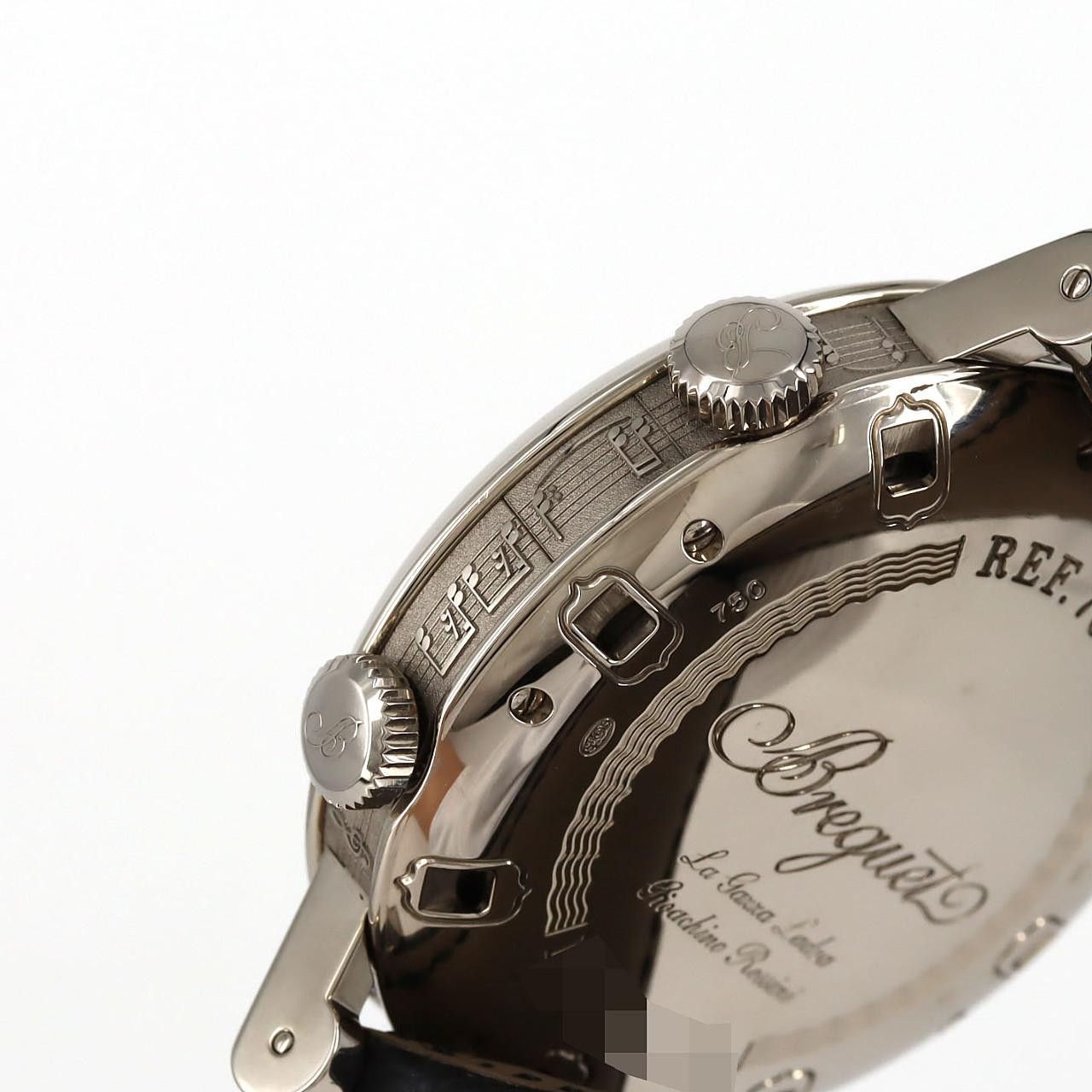 Other Breguet Breguet Classique La Musicale White Gold Automatic Calfskin Automatic G7800BB/119/YV DUTY FREE for USA Size ONE SIZE - 6 Thumbnail