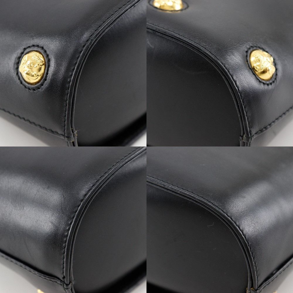 Salvatore Ferragamo Salvatore Ferragamo Salvatore Ferragamo 2WAY Shoulder Handbag Calf Leather Handbag DQ-21 1668 DUTY FREE for USA Size ONE SIZE - 4 Thumbnail